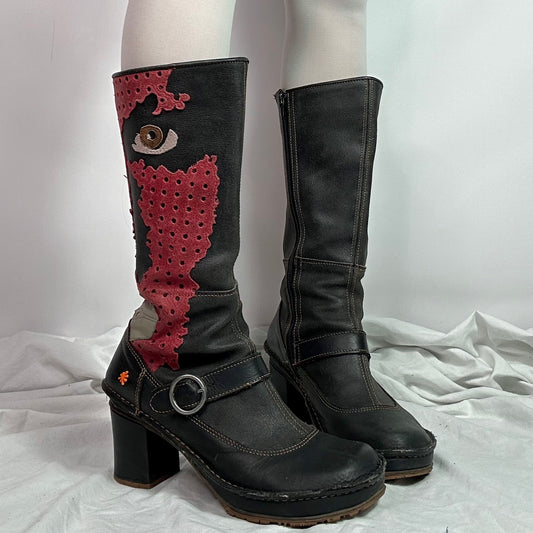 The Art Company Vintage Face Heel Boots
