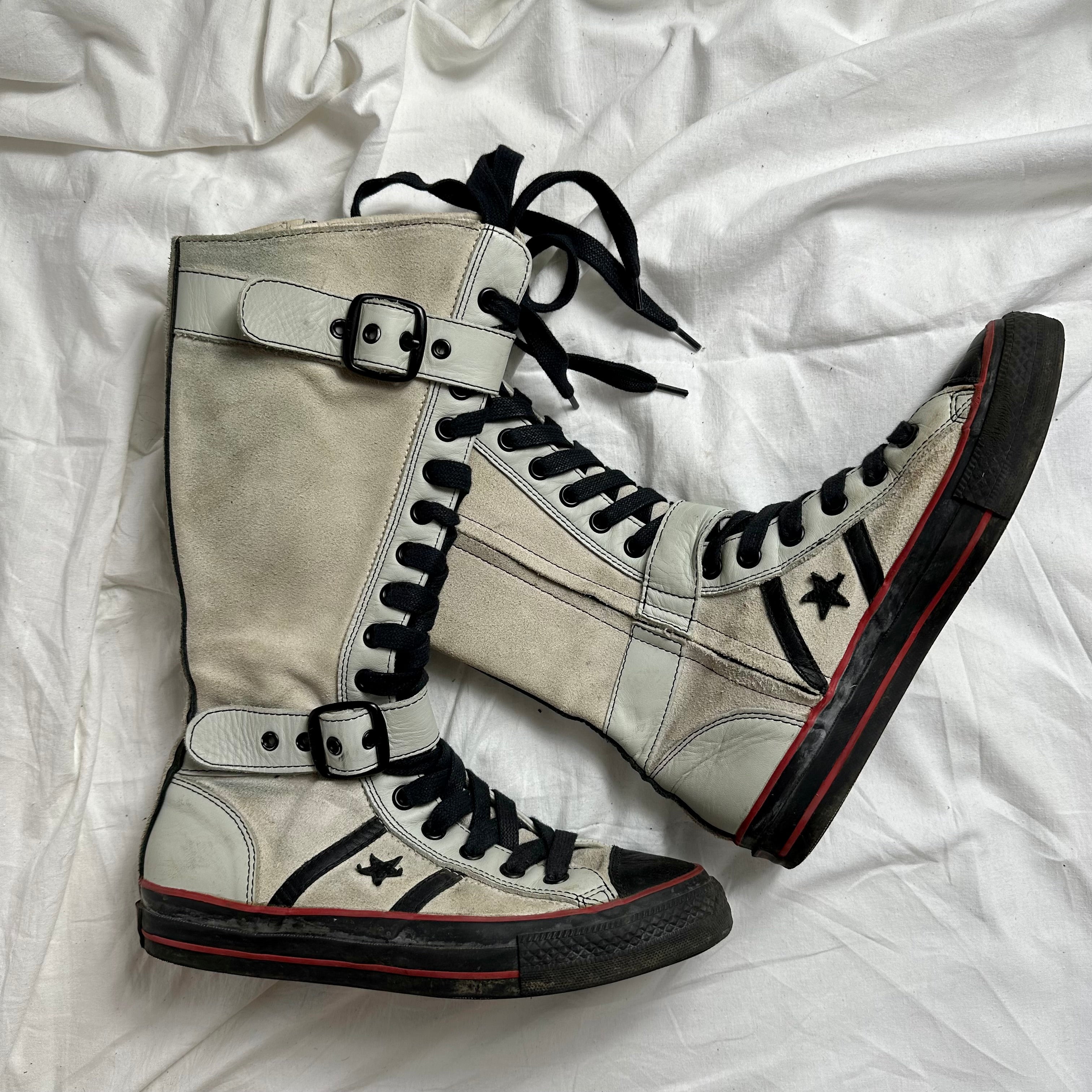 Converse Vintage Buckle Boots 39 40 darina s garms