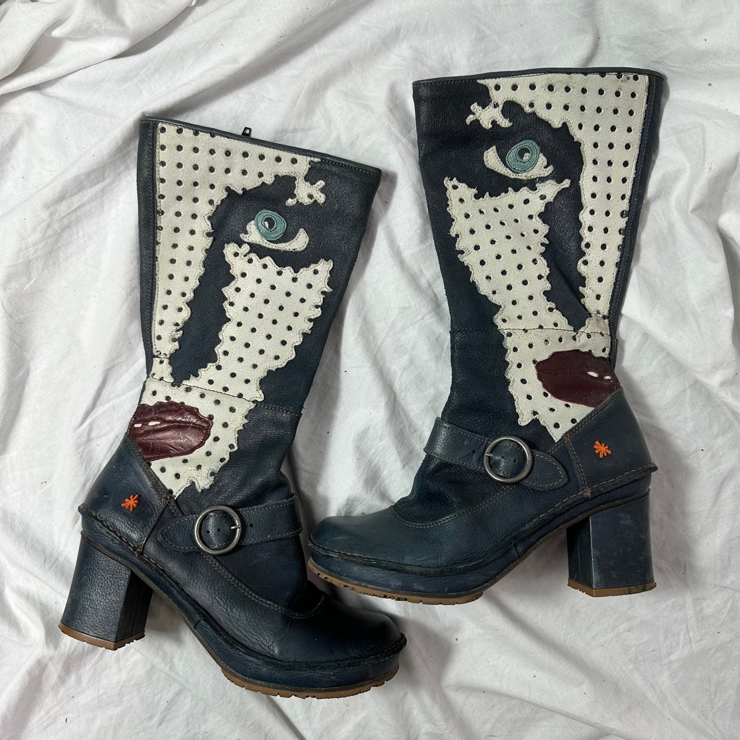 The Art Company Vintage Face Heel Boots 39/39.5
