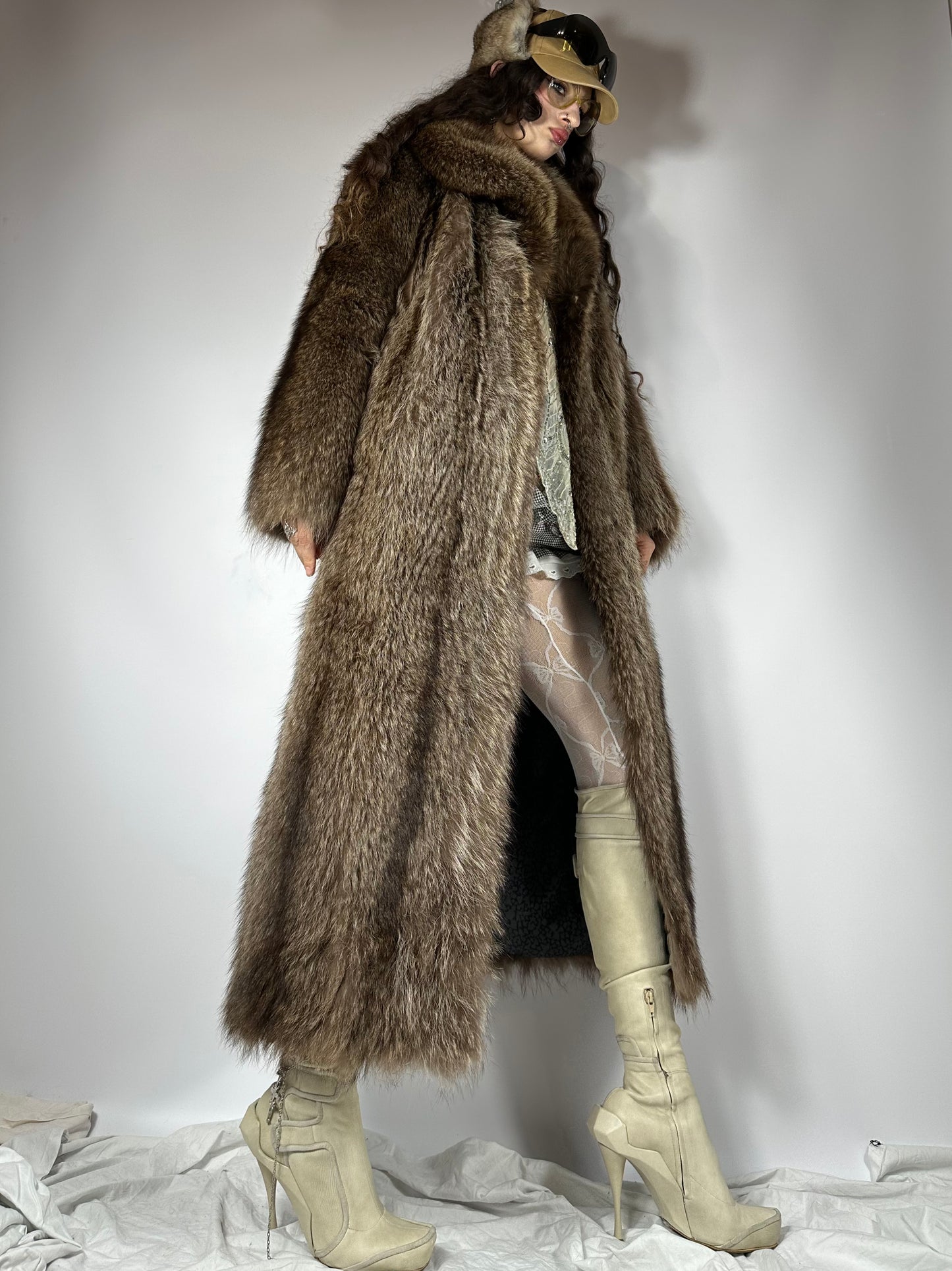 Vintage Maxi Fur Coat