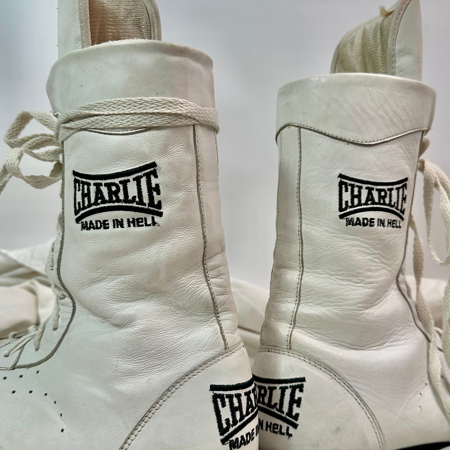 RARE Everlast Charlie in Hell Vintage Boxing Boots