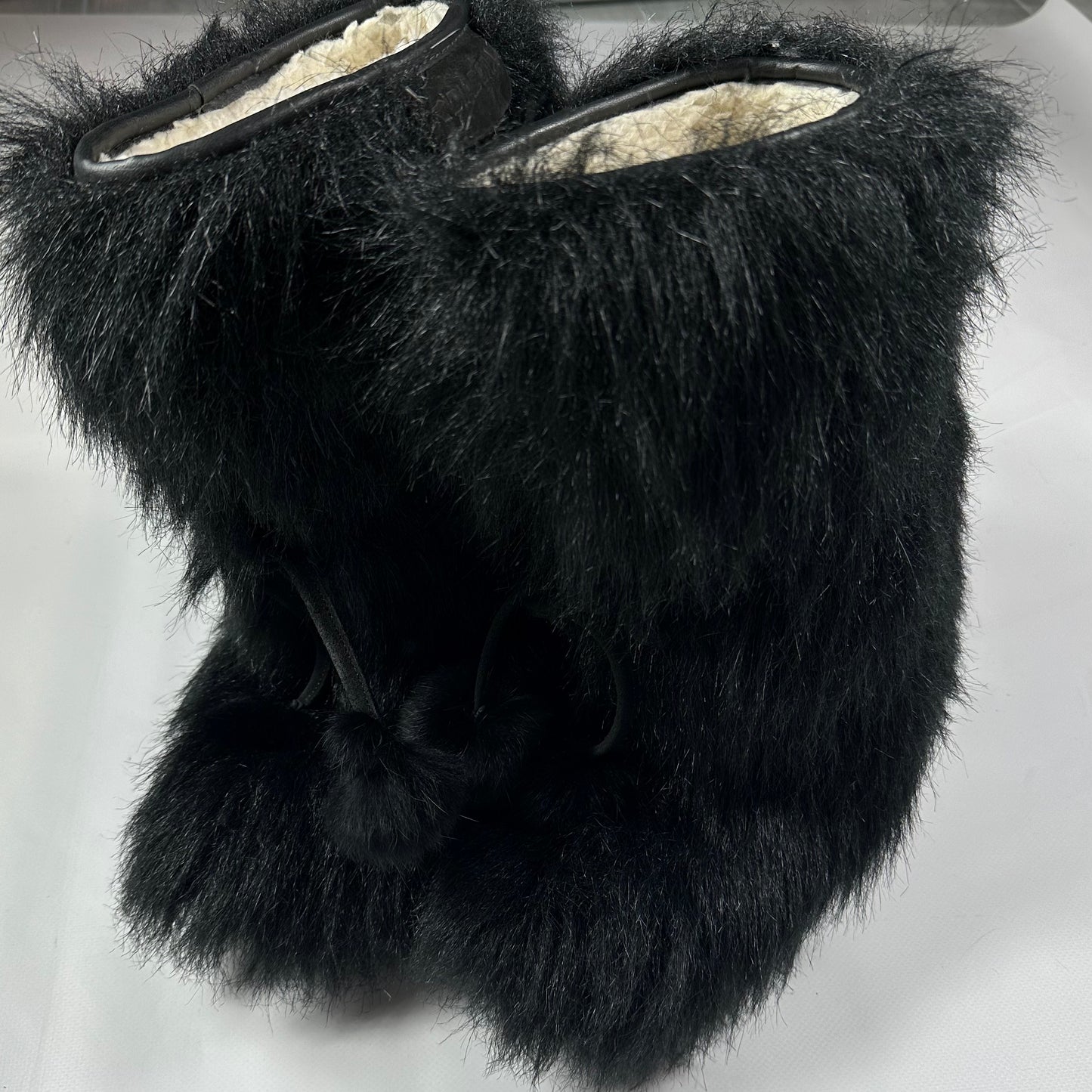 Vintage Italian Diadora Fur Snow Boots