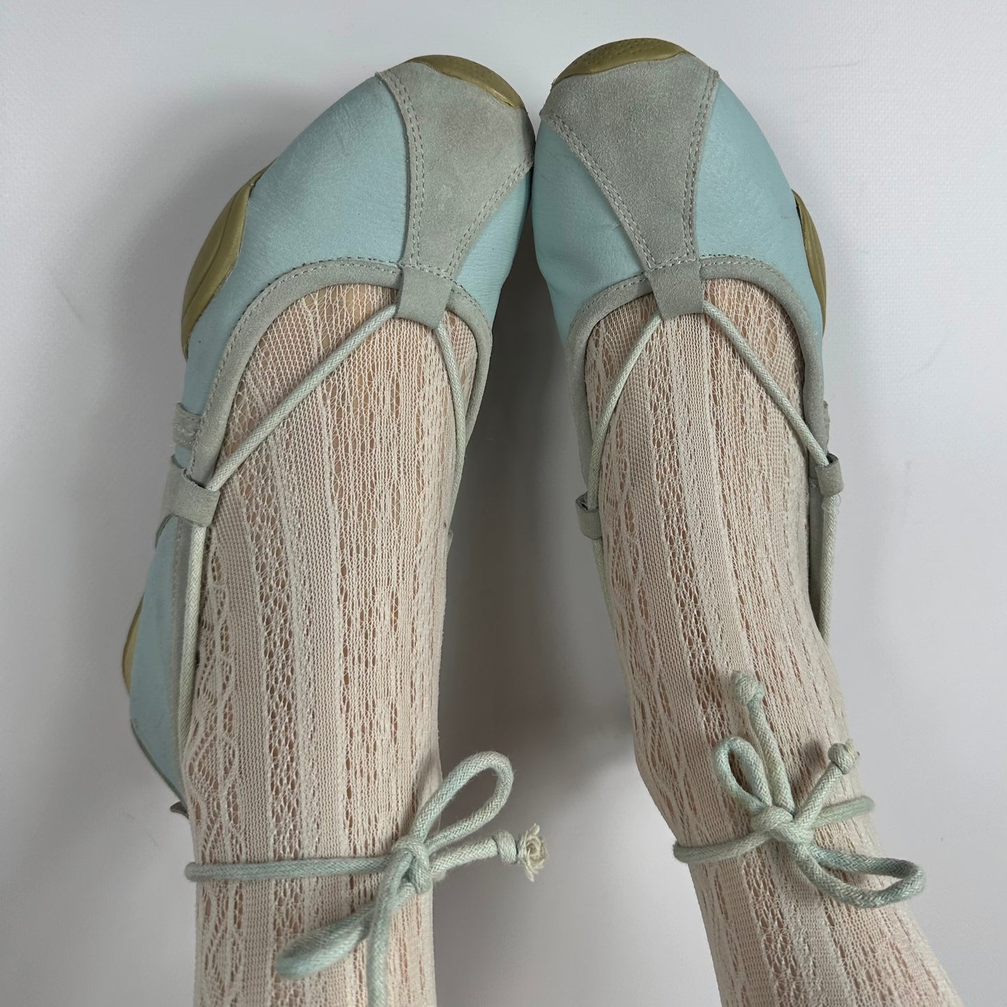 Vintage Leather Ballet Flats 39