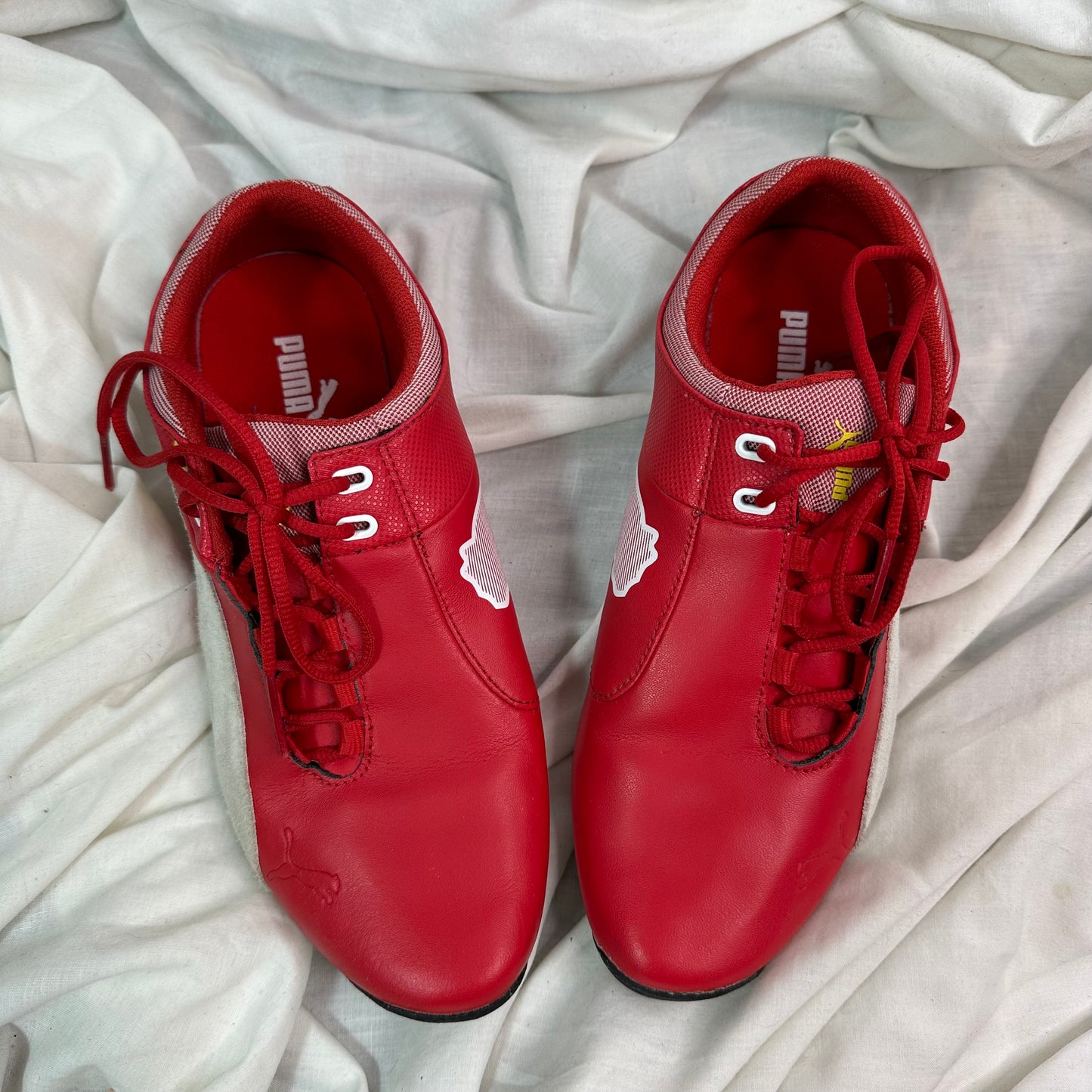 Puma Ferrari Vintage Leather Sneakers