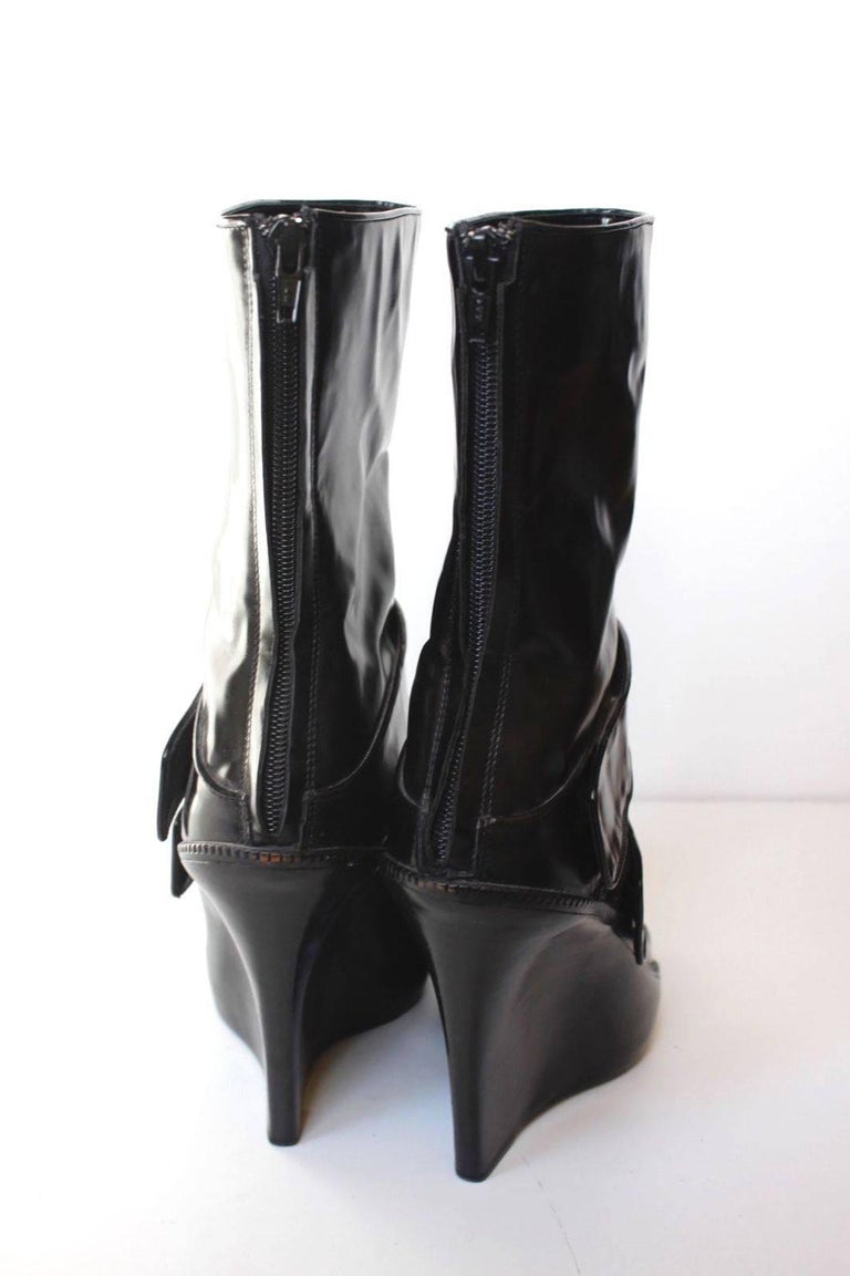 Givenchy 2008 Peep Toe Boots
