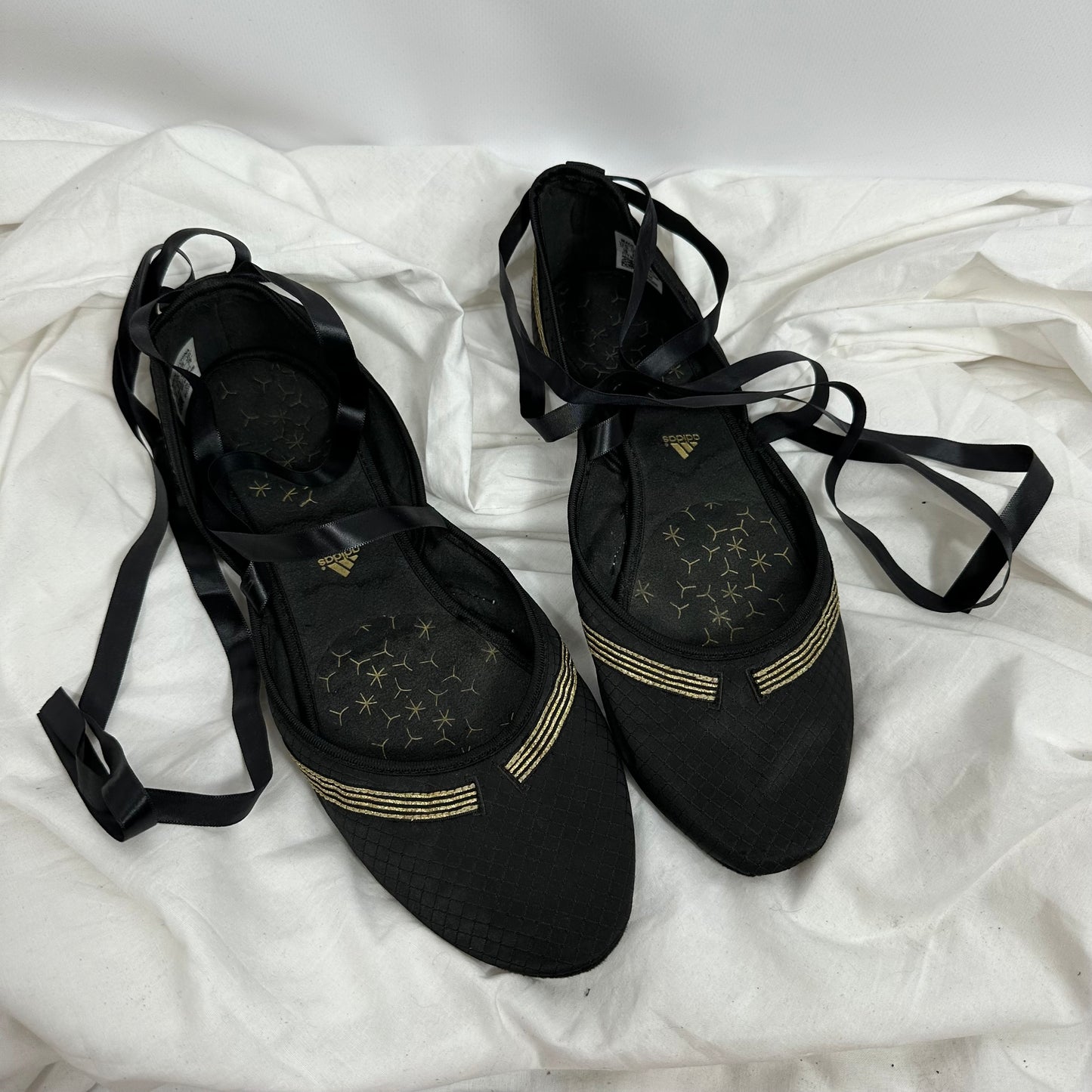 Adidas Lace Up Vintage Ballet Flats 41 US10 W