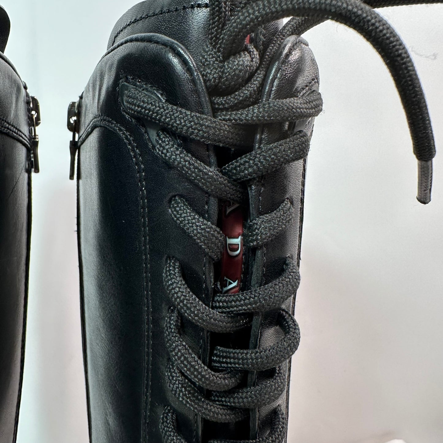 Prada Vintage Boxing Boots