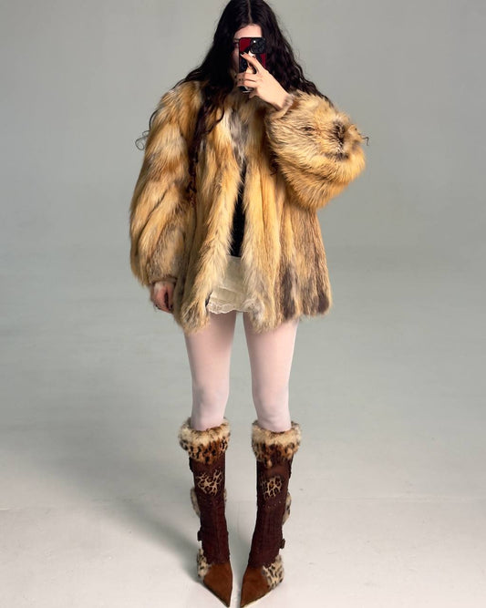 Vintage Fox Fur Coat