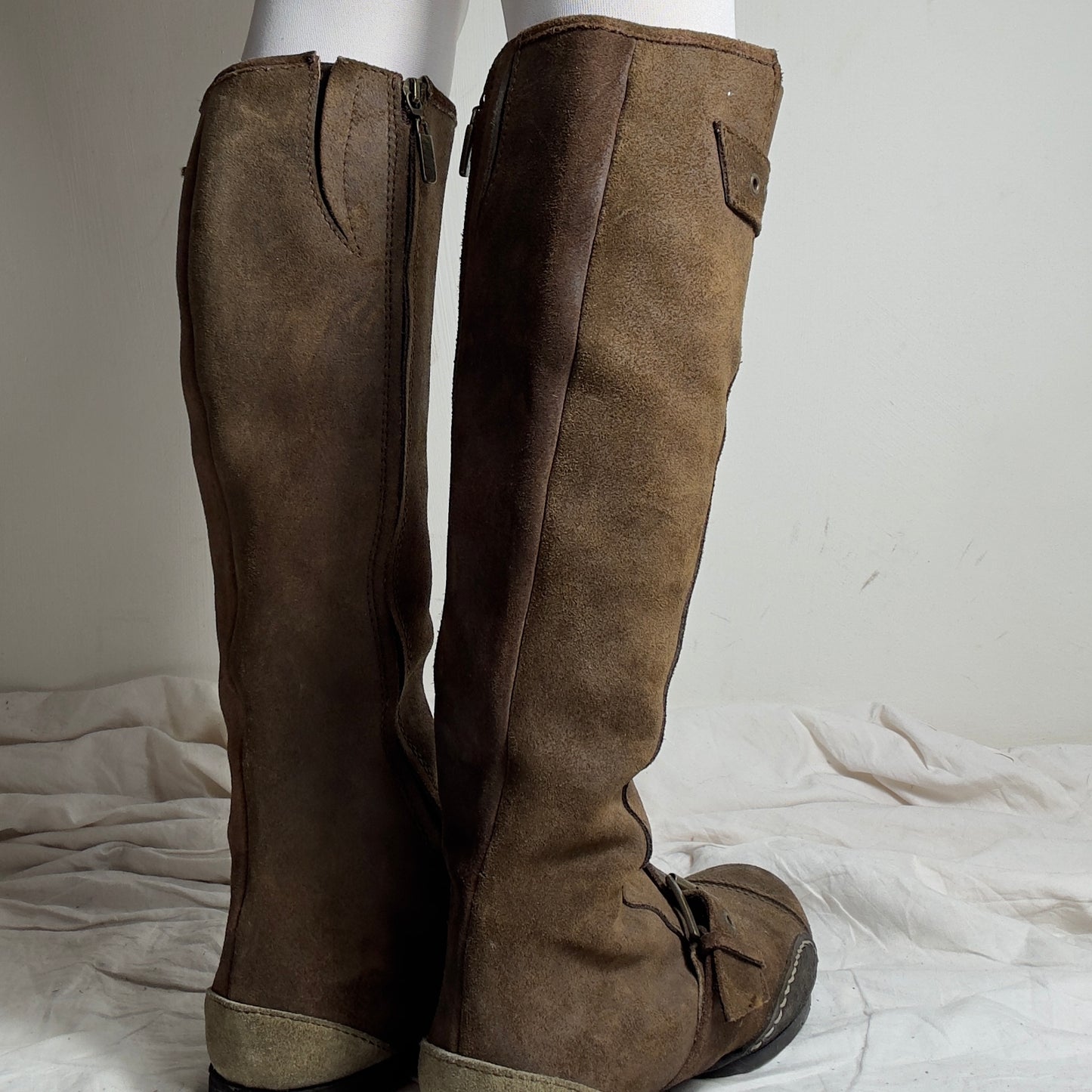 Vintage Leather Riding Boots