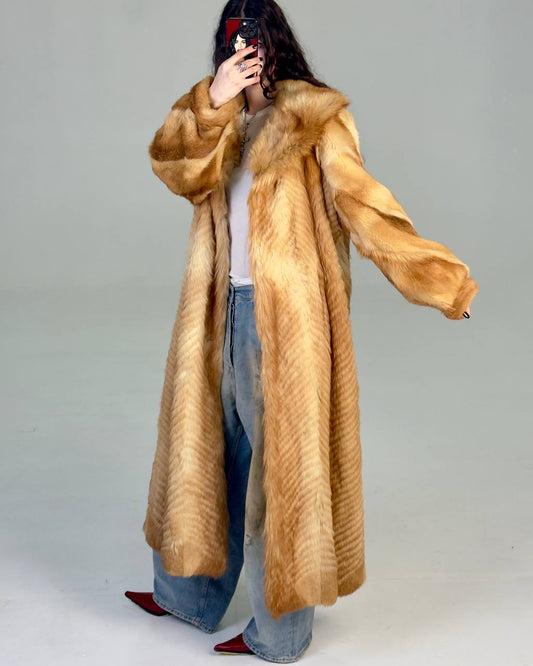 Vintage Long Fur Coat