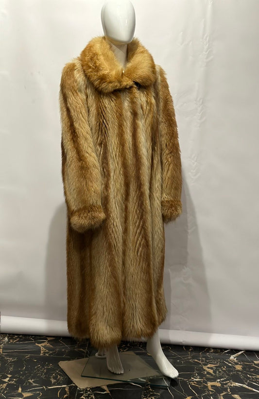 Vintage Long Maxi Fur Coat