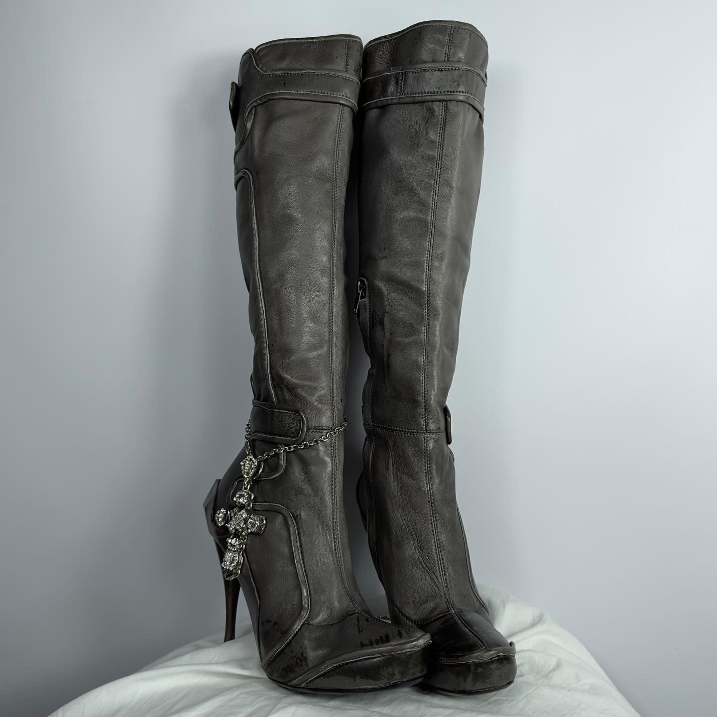 Celine FW2008 Leather Boots 37/38