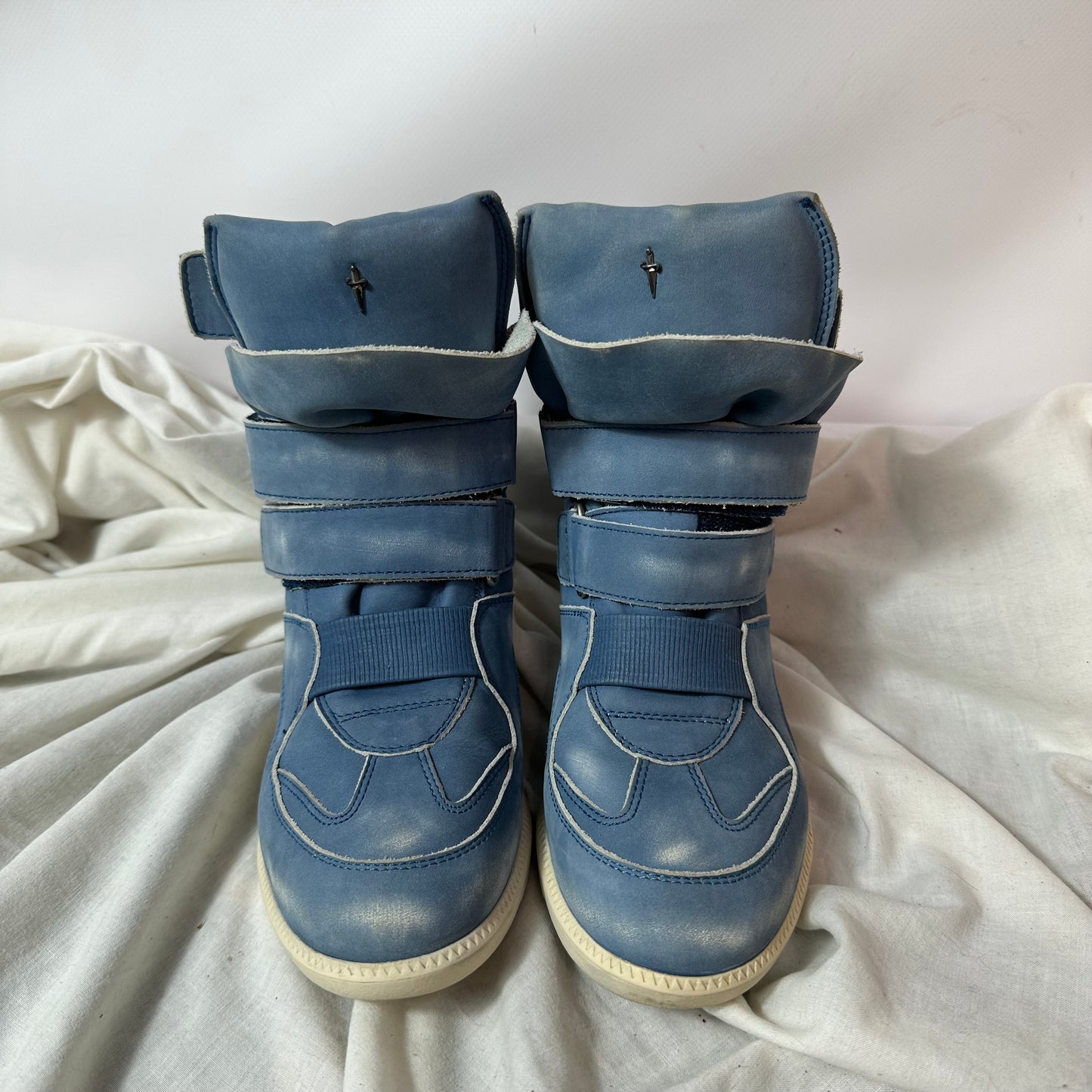 Paciotti Italian Wedge Sneakers 36/37