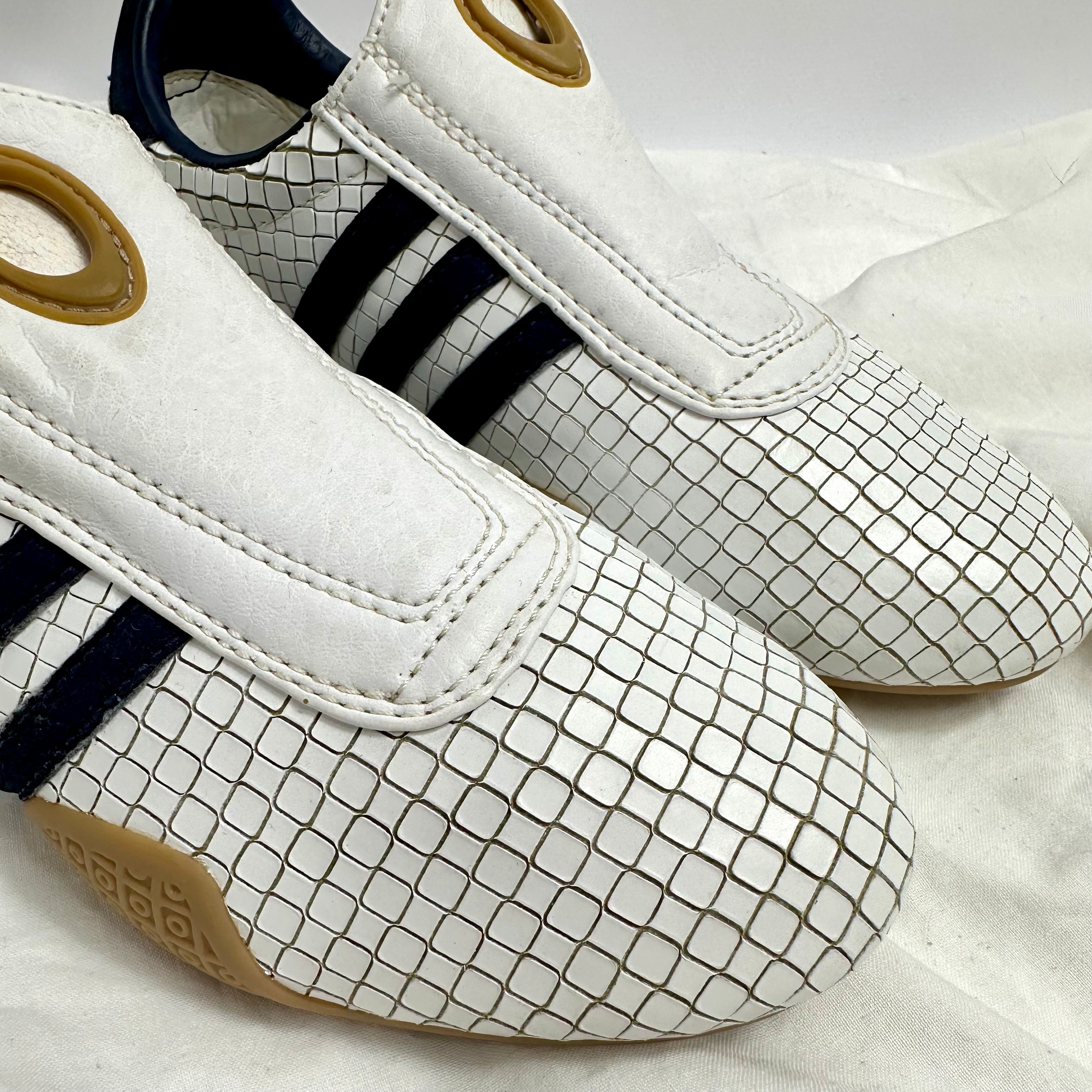 Adidas Archive 2000 Sneakers Leather Mules 36 37 darina s garms