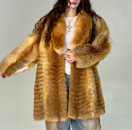 Vintage Fox Fur Coat