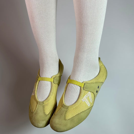 Vintage Sporty Ballet Flats