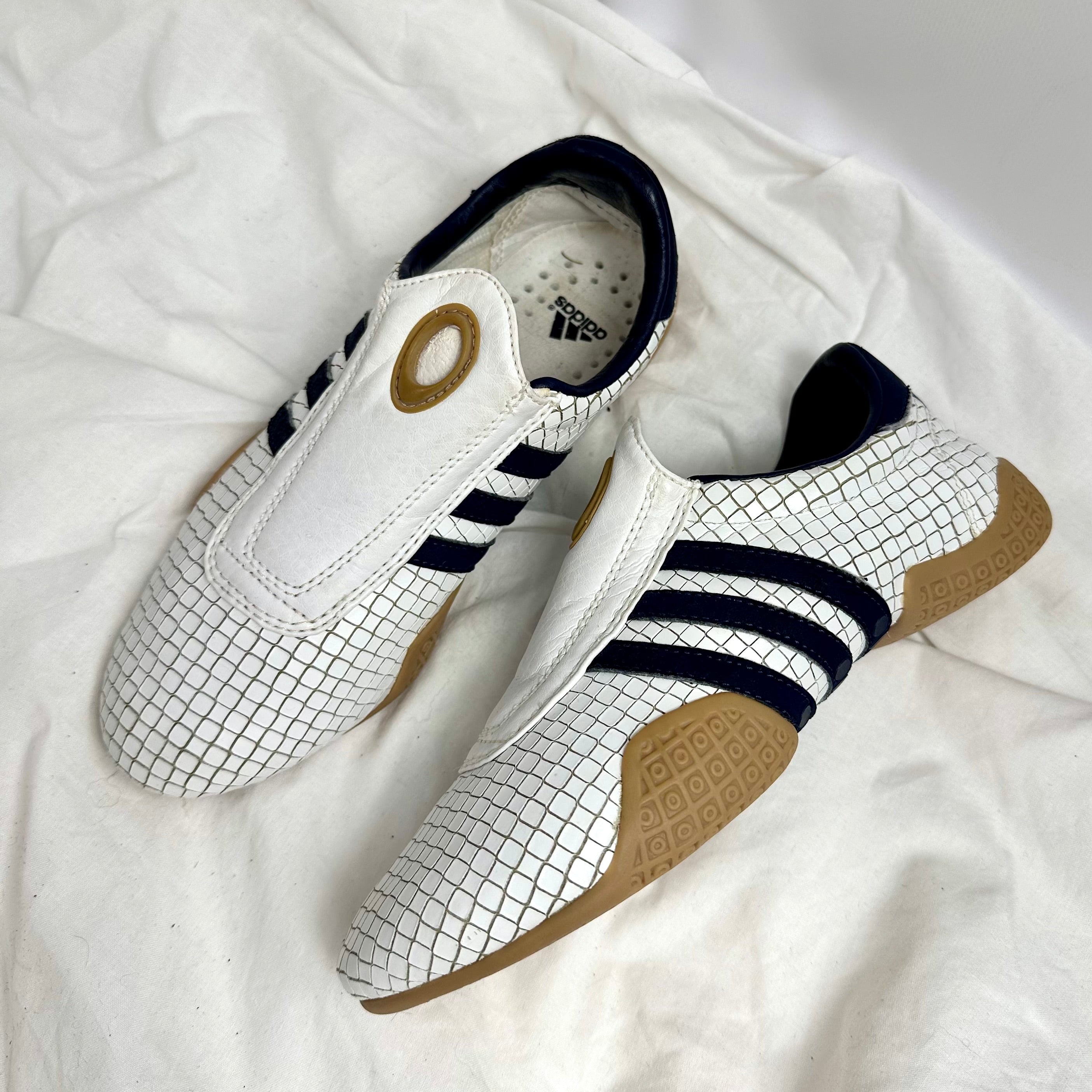 Adidas Archive 2000 Sneakers Leather Mules 36 37 darina s garms