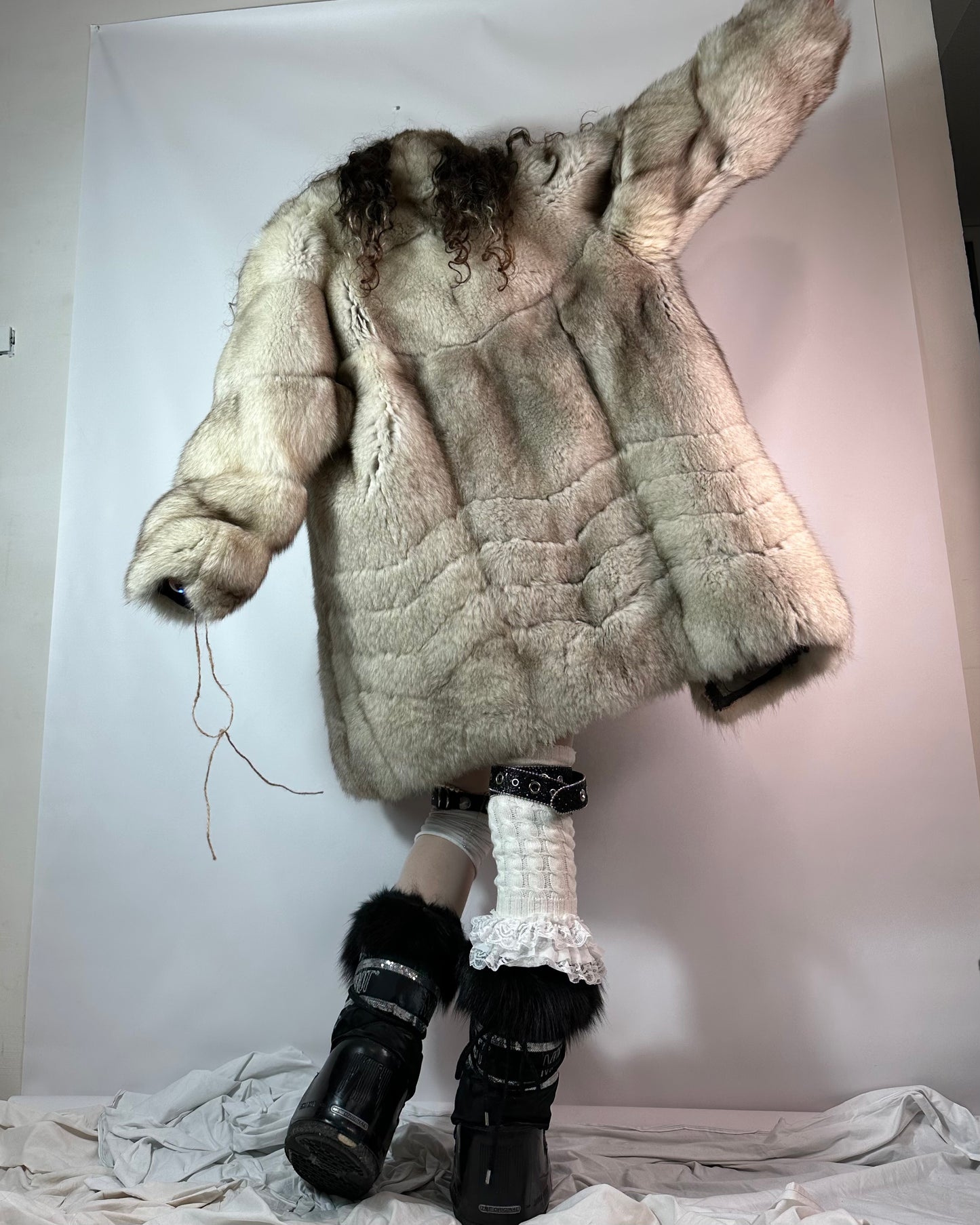 Vintage Fur Coat Arctic Fox