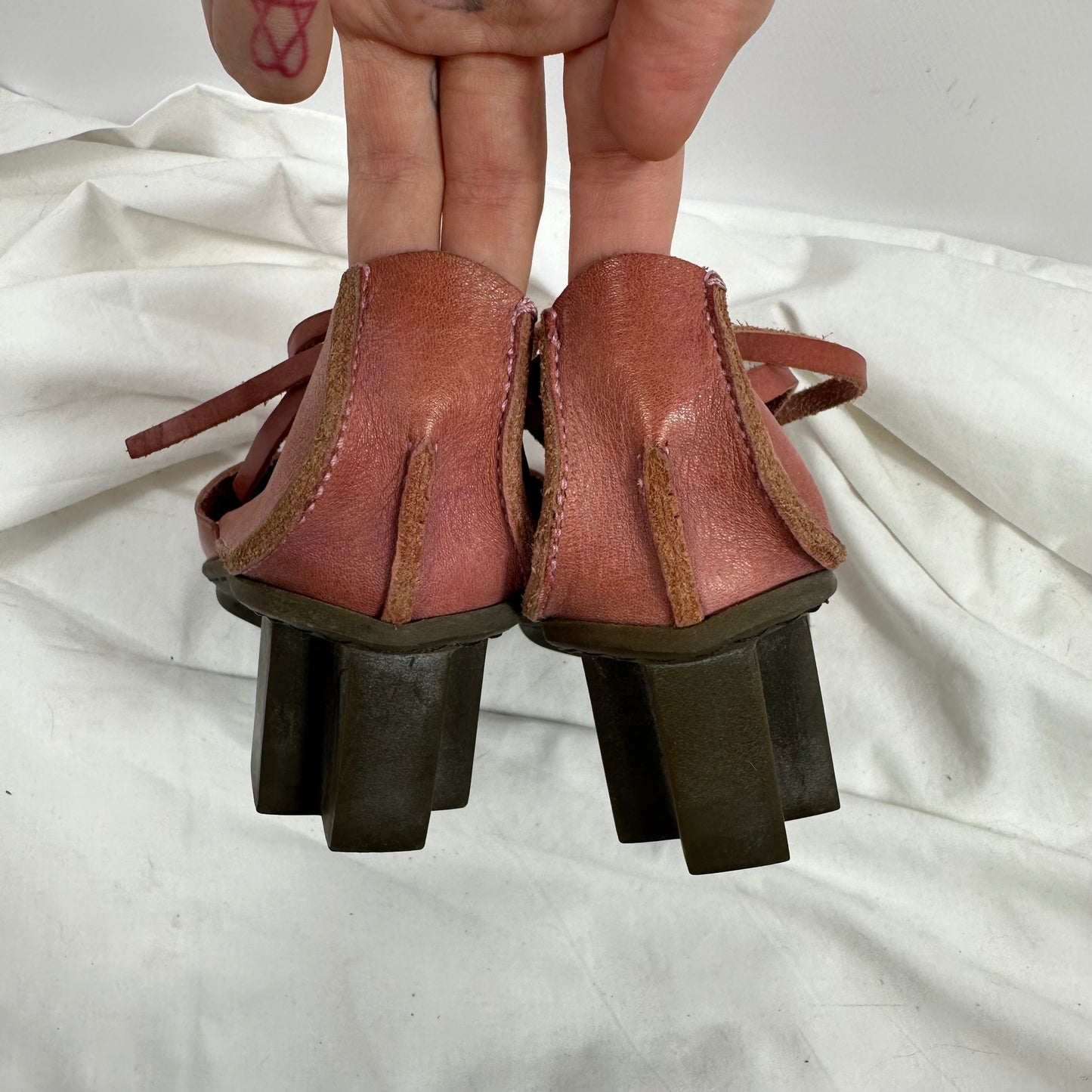 Trippen Vintage Leather Ballet Flats 37/38