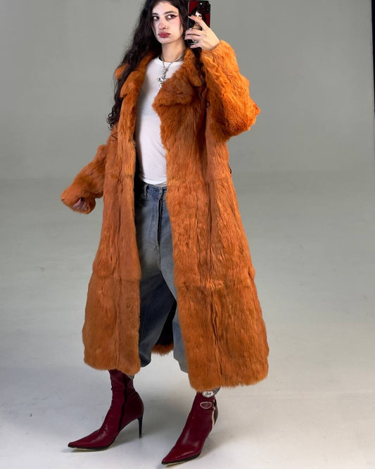 Vintage Long Fur Coat