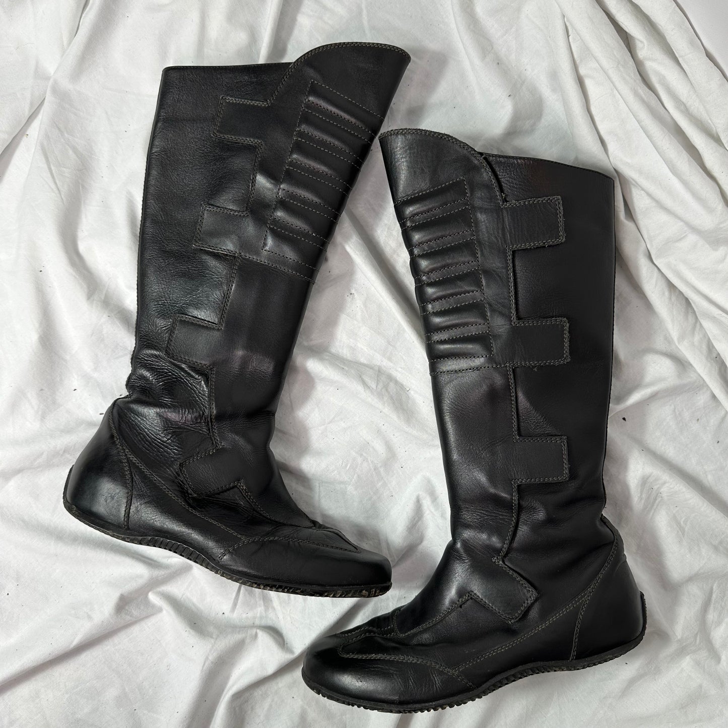 Jette Joop Vintage Moto Biker Boots