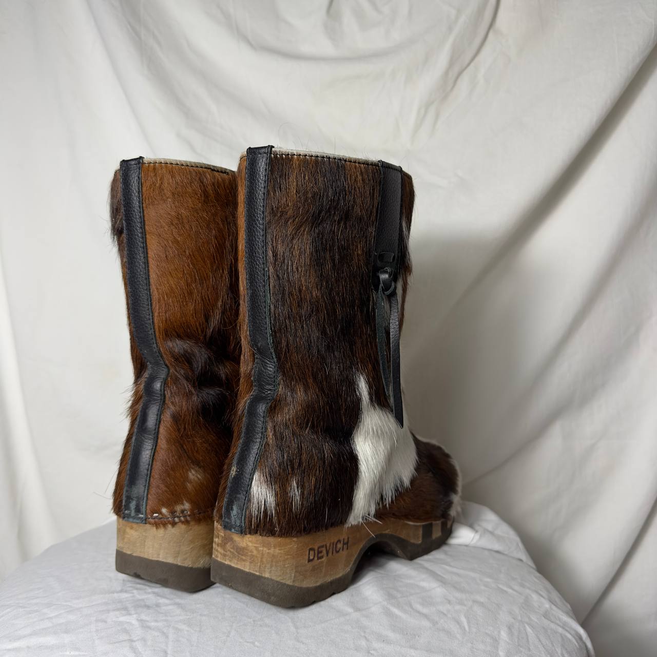 Vintage Fur Boots