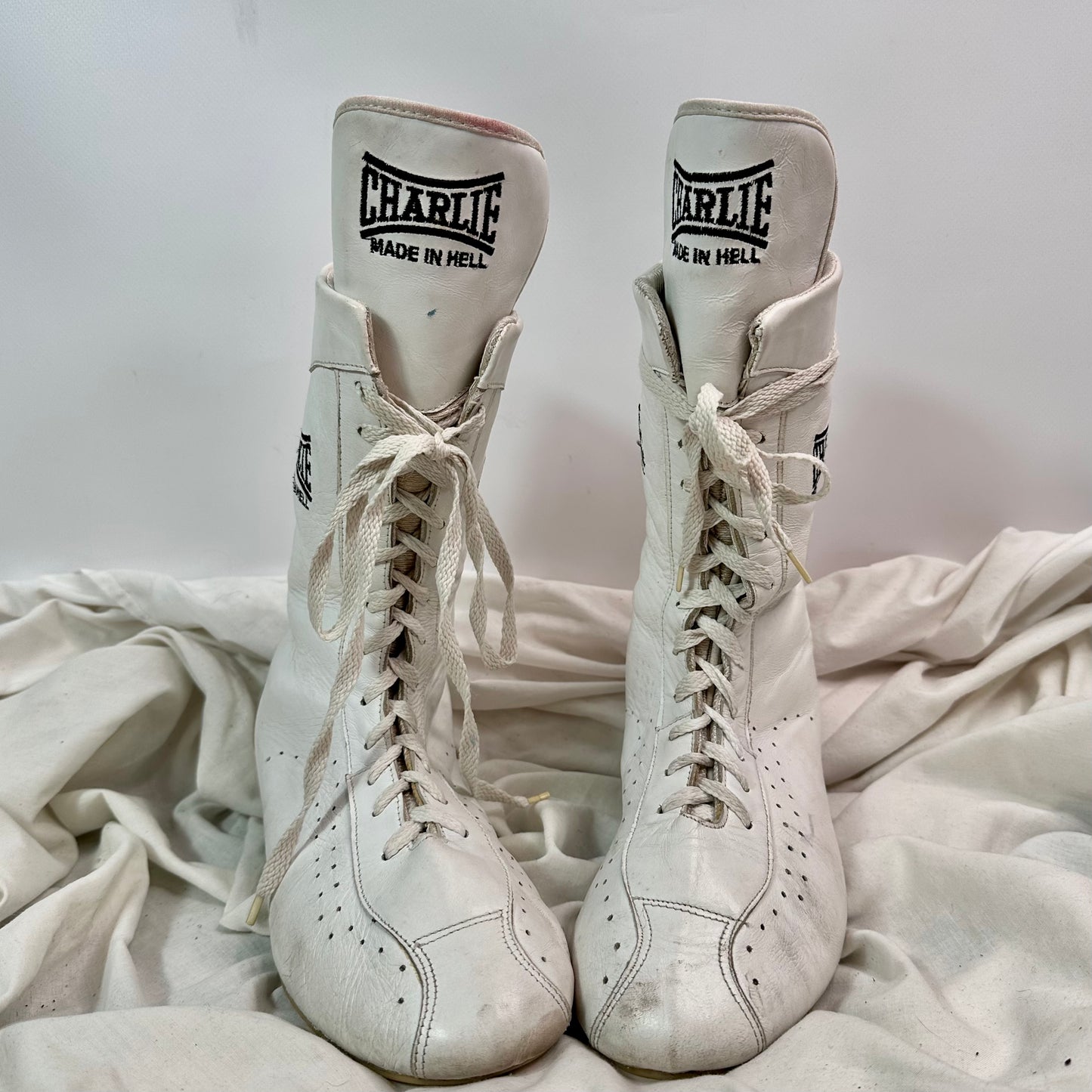 RARE Everlast Charlie in Hell Vintage Boxing Boots