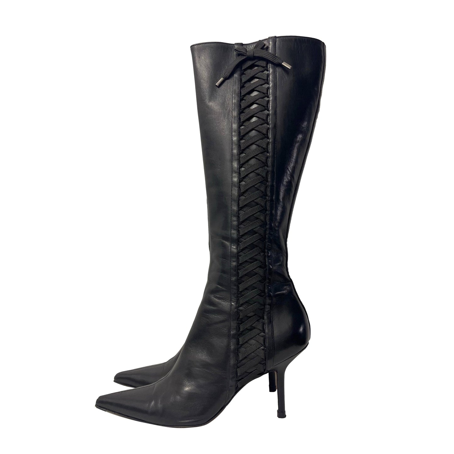 Dior F/W 2002 Vintage Leather Boots 39/40