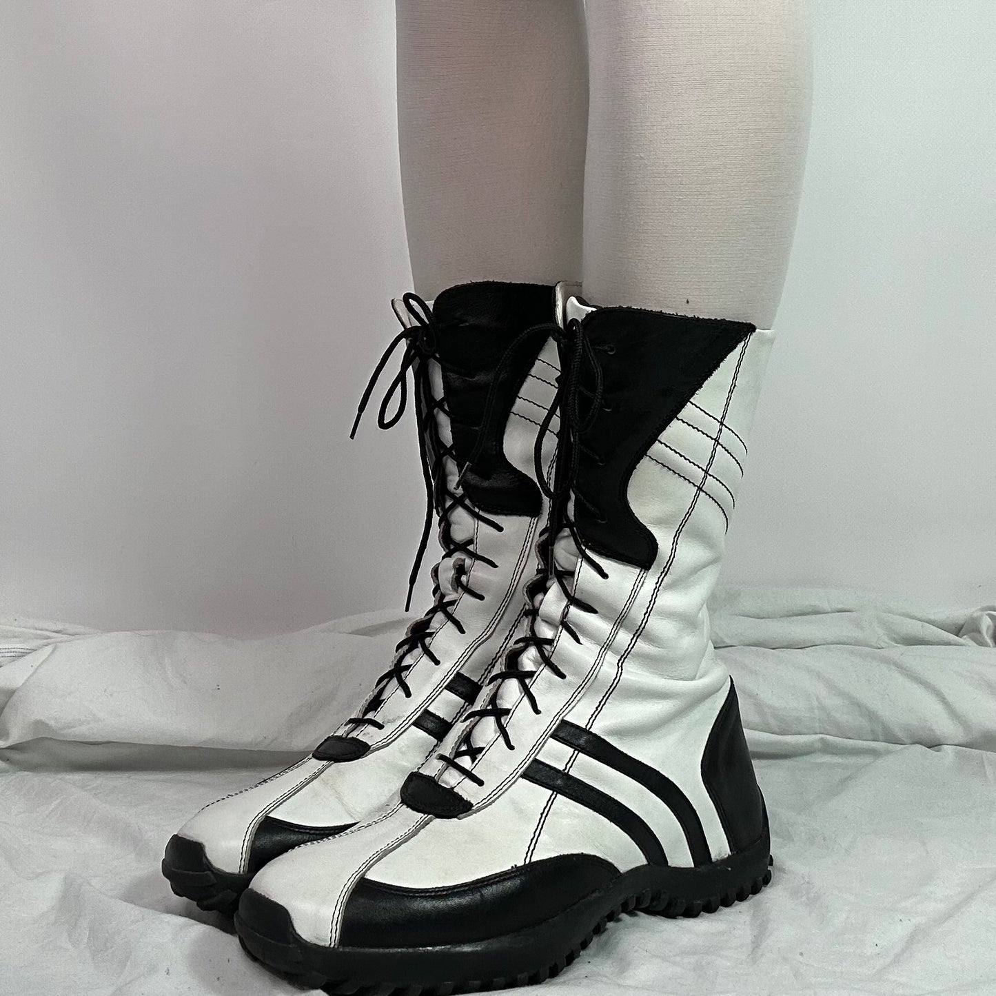 Vintage Boxing Lace Up Boots 38/39