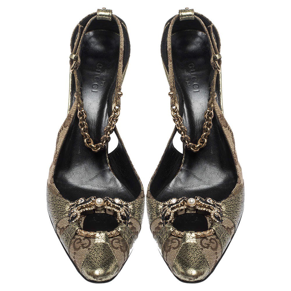 Gucci by Tom Ford Vintage Dragon Heels 39/40