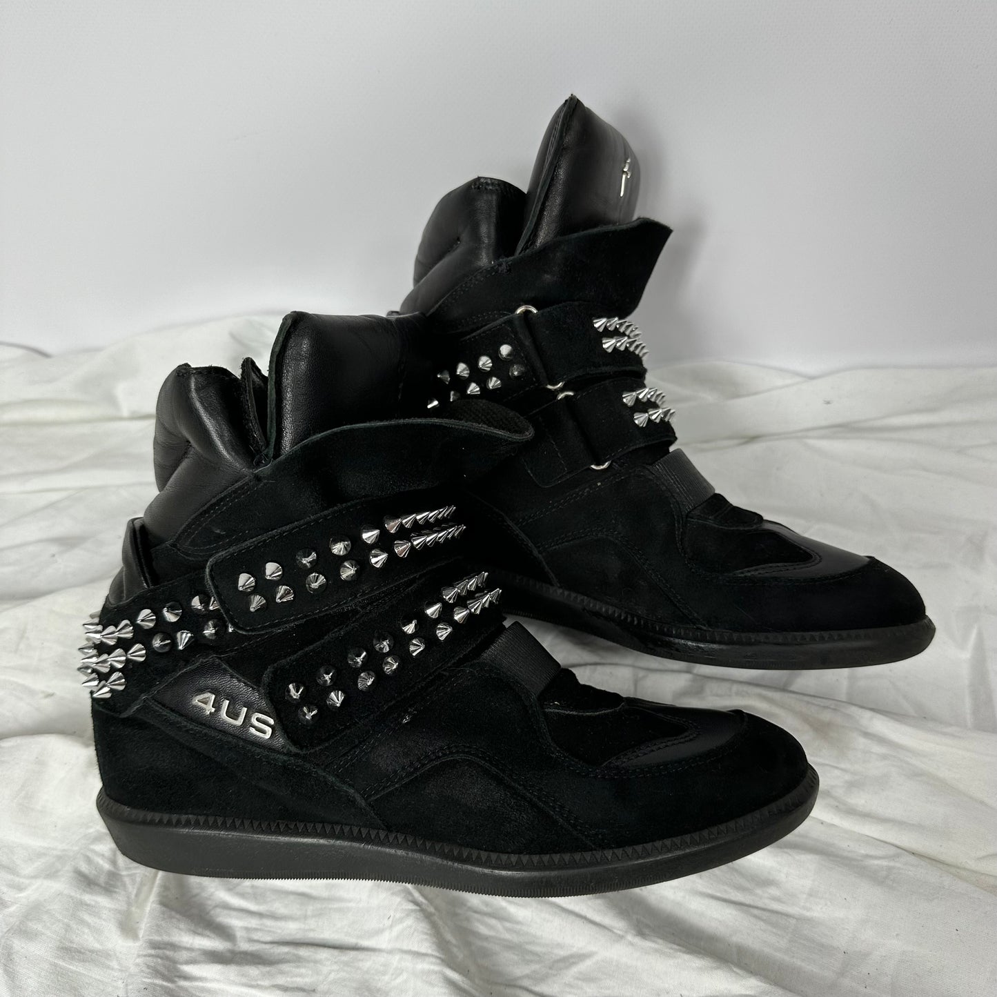 Paciotti Studded Wedge Sneakers 37