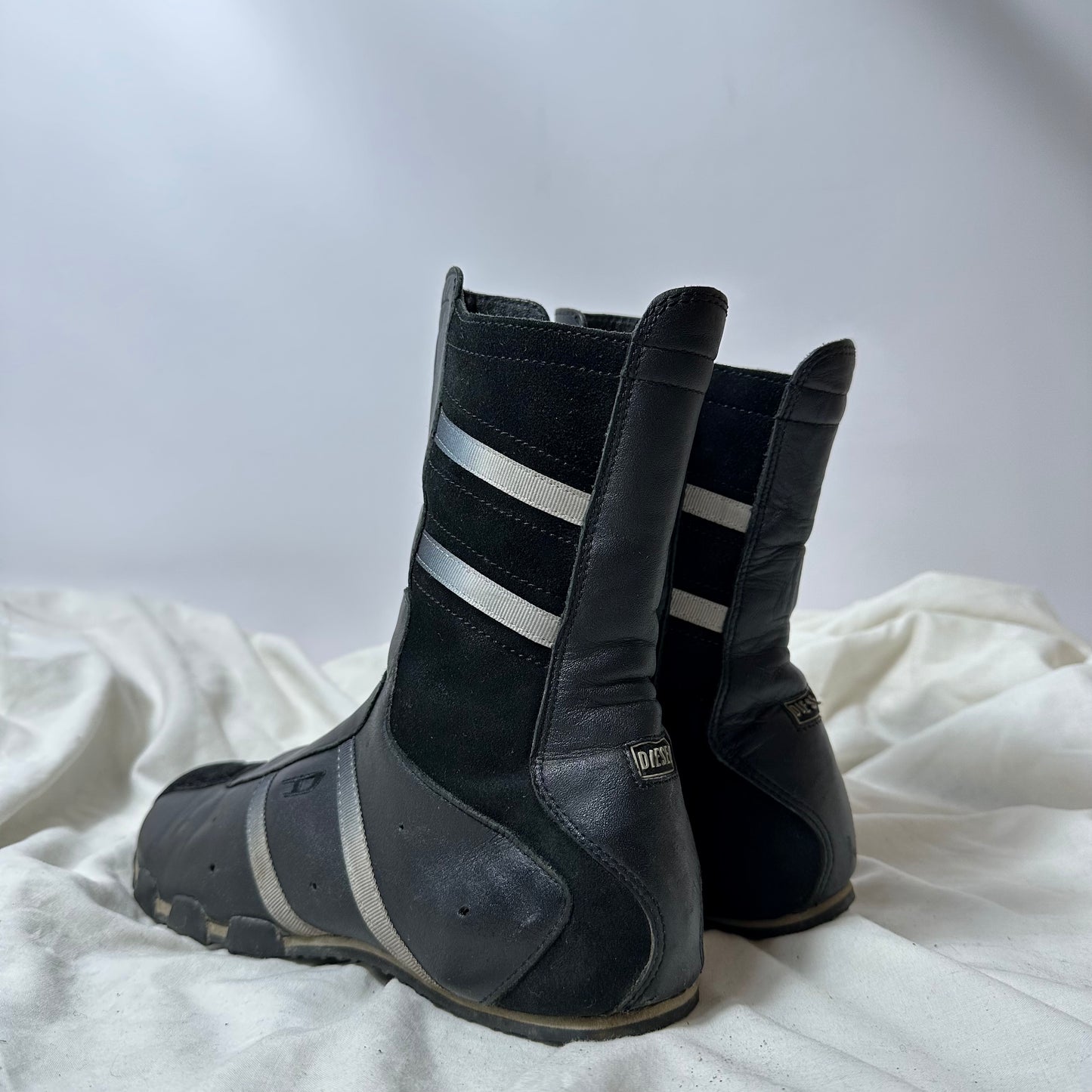 Diesel Soozie 90s Vintage Moto Boots