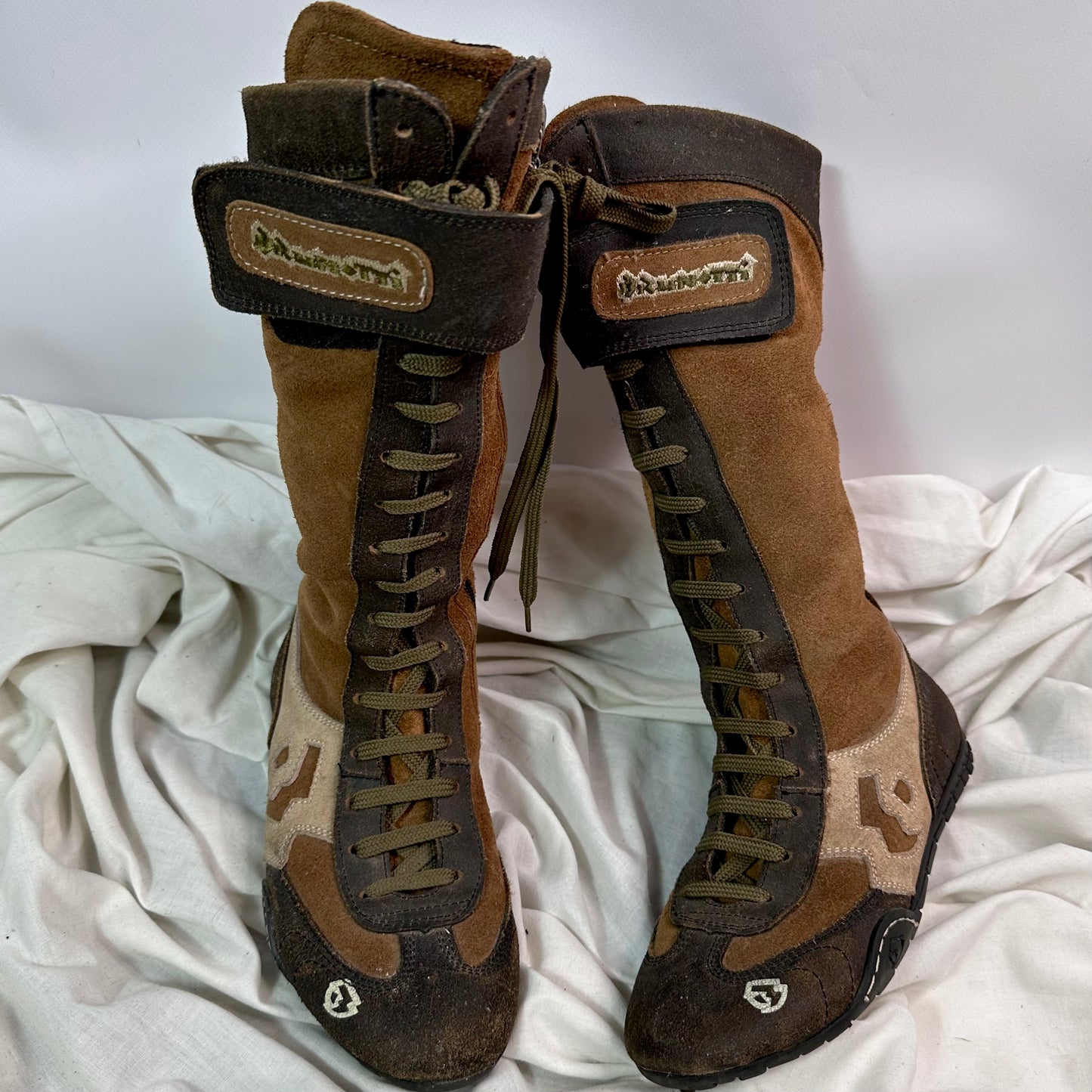 Vintage Leather Boxing Boots 36