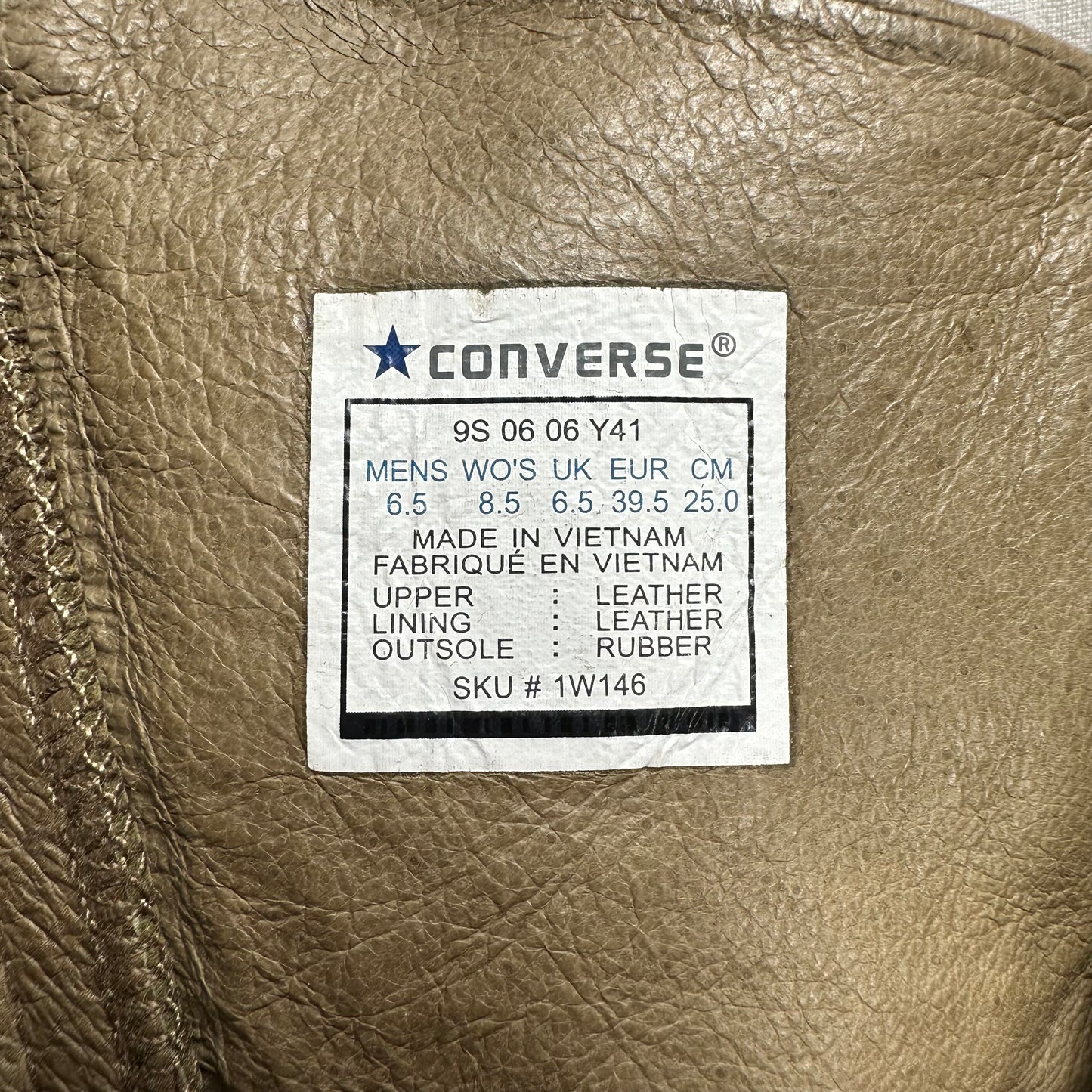 Converse Vintage Buckle Lace up Boots 38/39