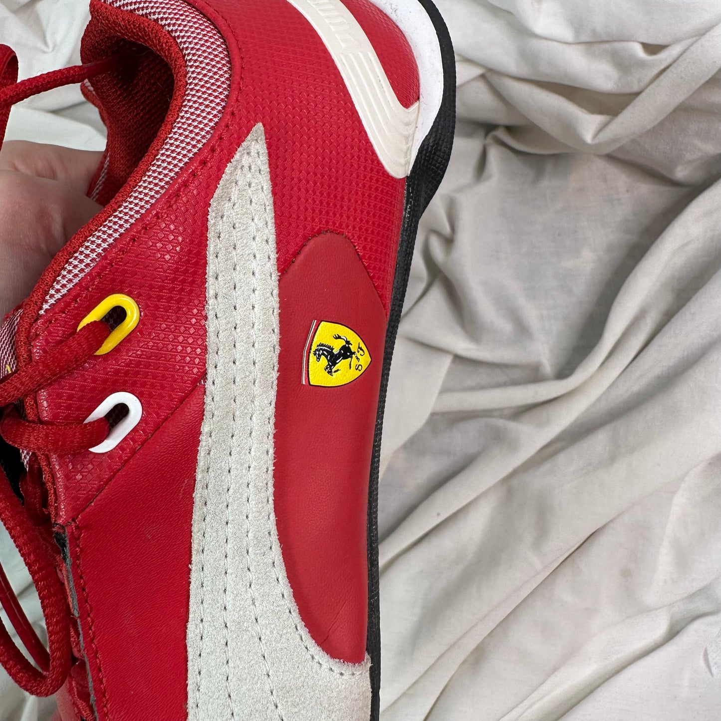 Puma Ferrari Vintage Leather Sneakers