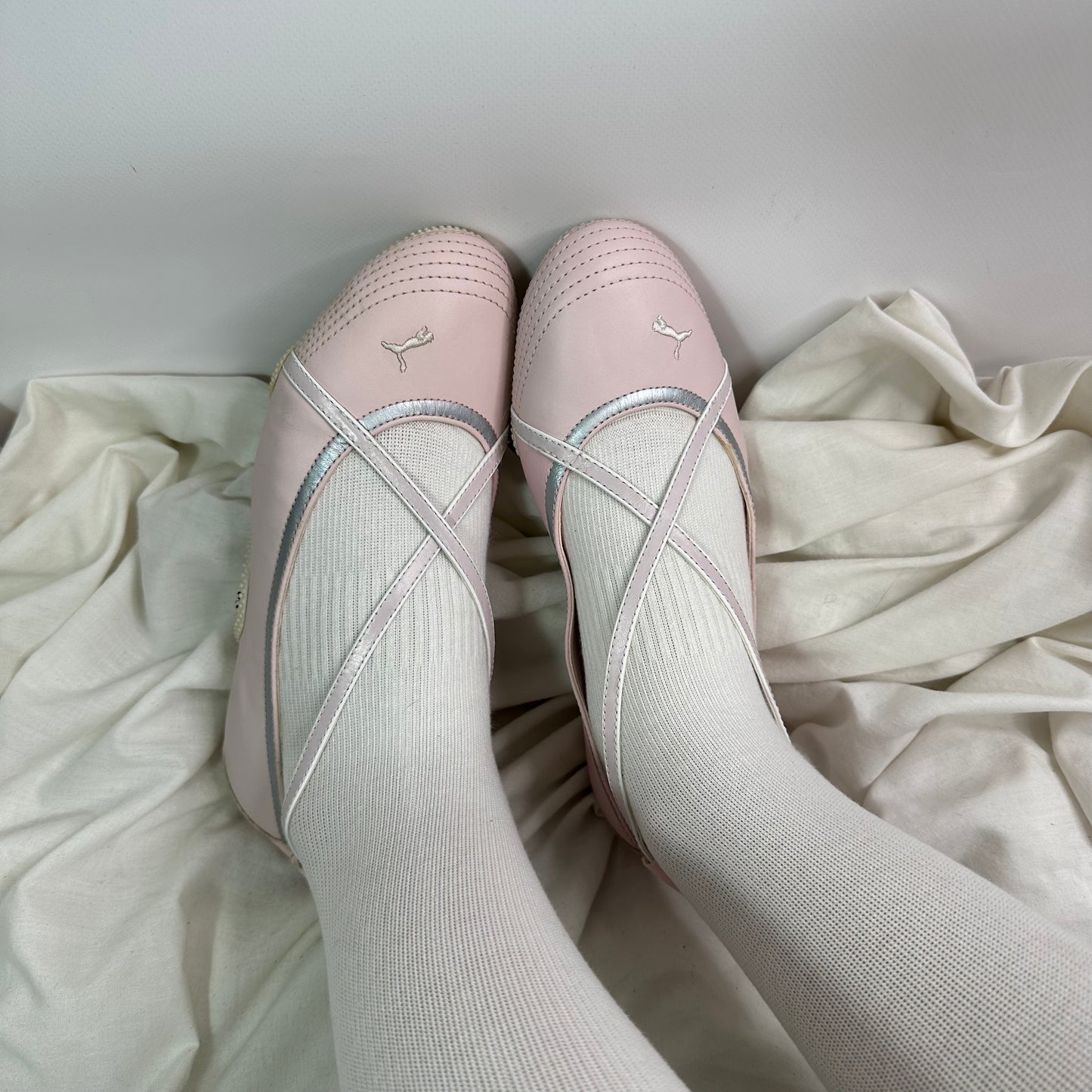 Puma Vintage Pink Ballet Flats