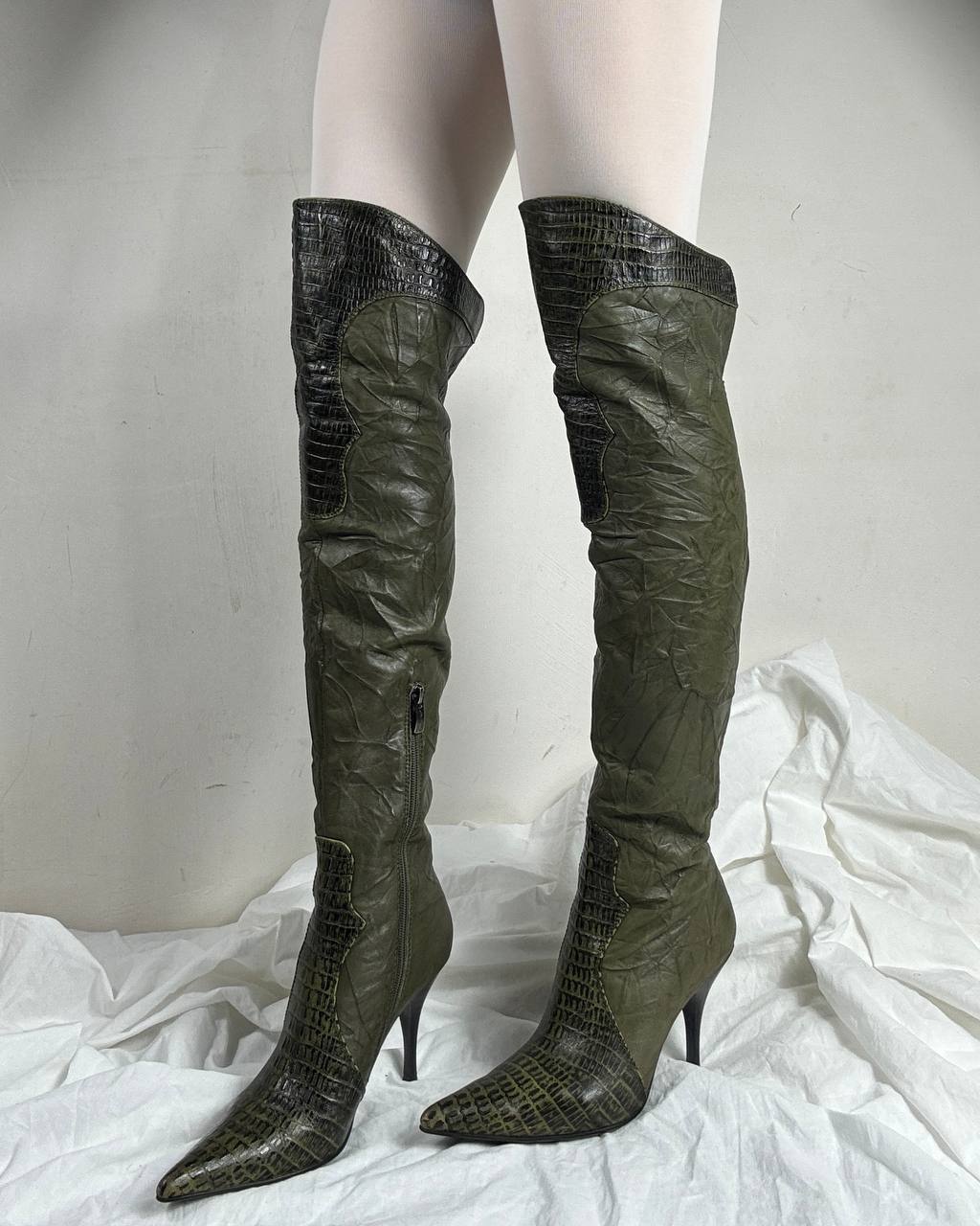 Vintage Leather Boots 37/37.5