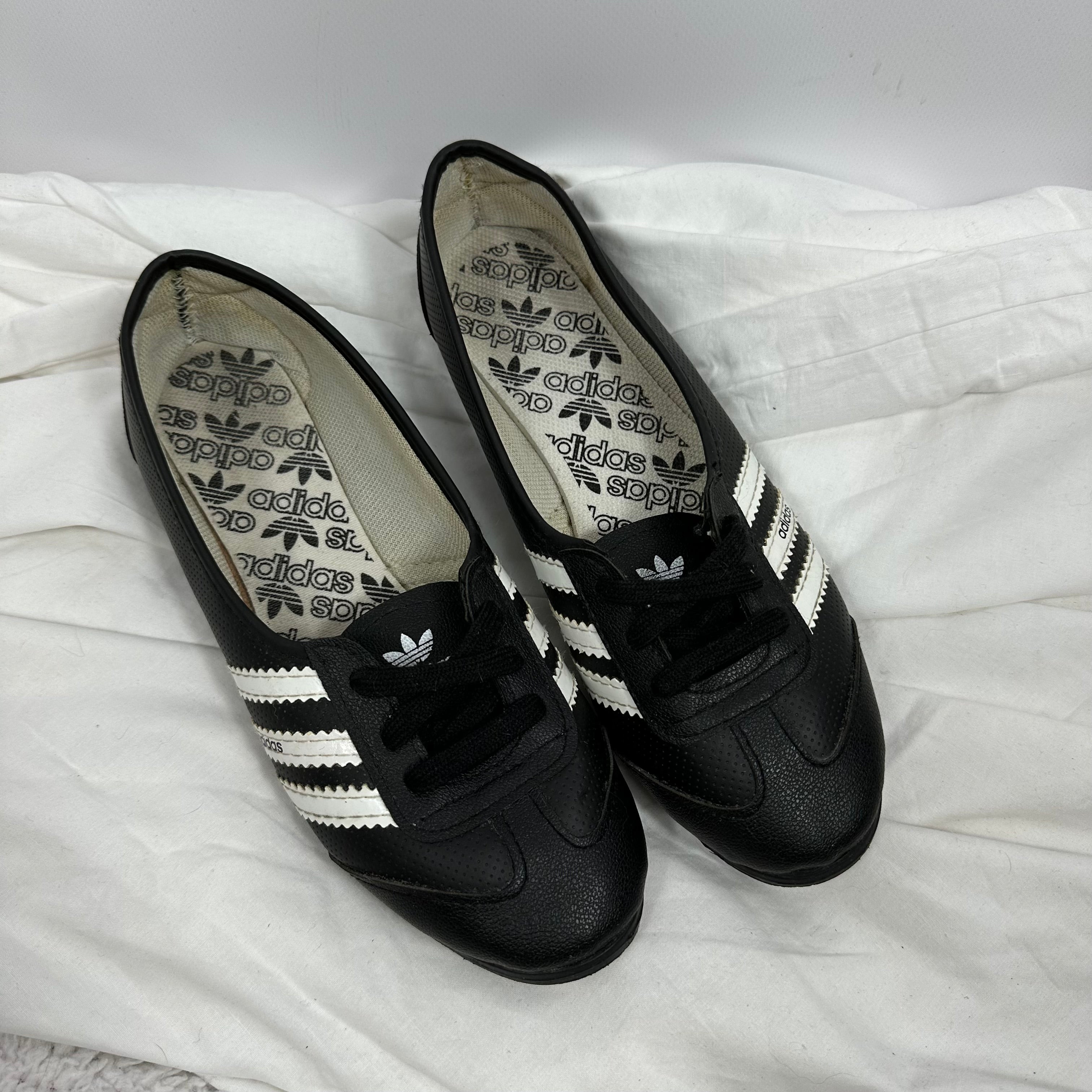 Adidas Vintage Ballet Flats 39 39.5 darina s garms