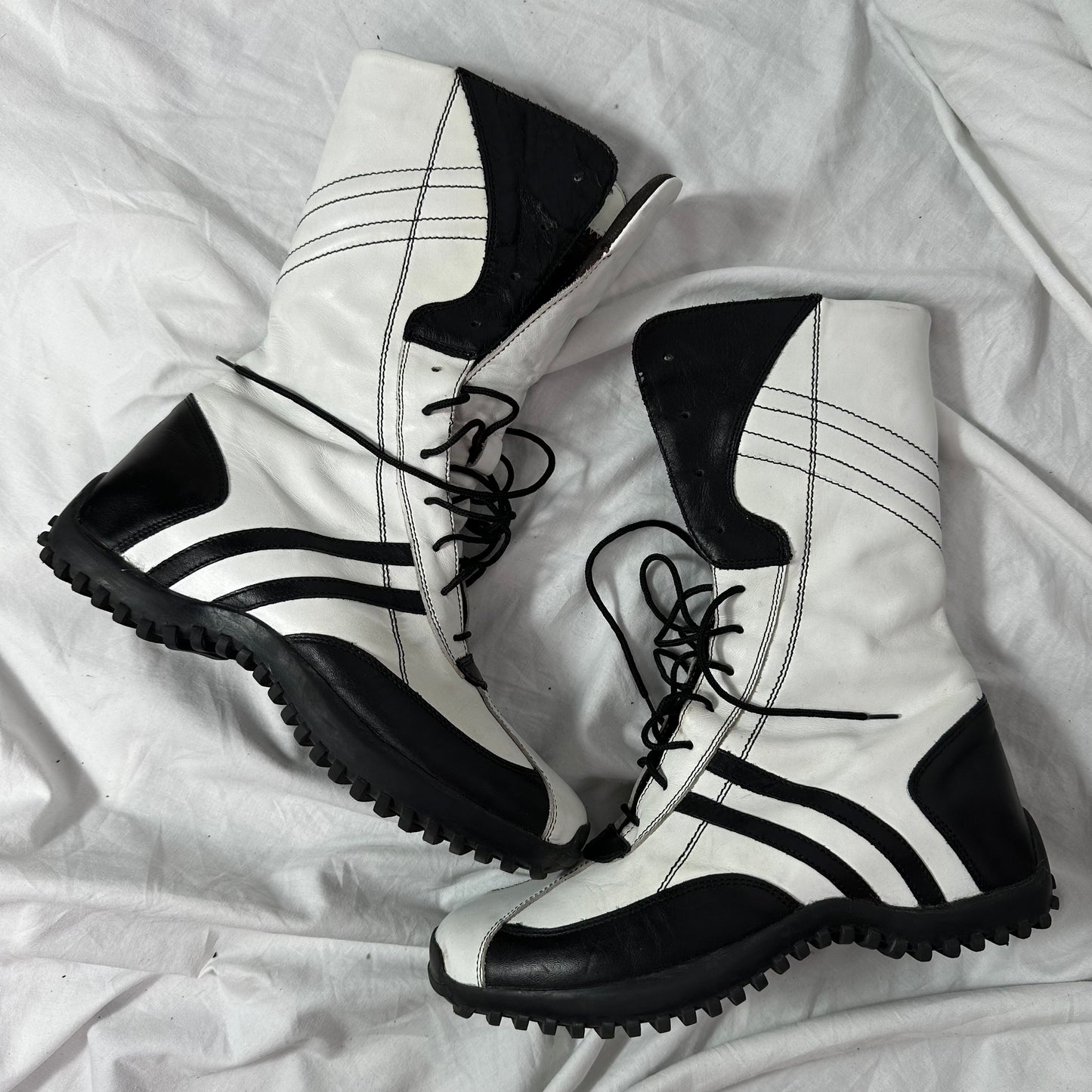 Vintage Boxing Lace Up Boots 38/39