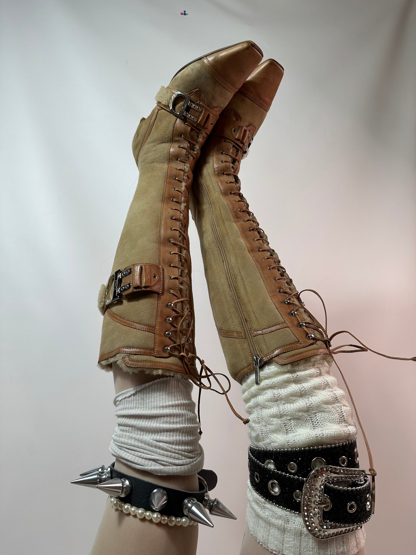 Dior By Galliano 2005 Runway Boots