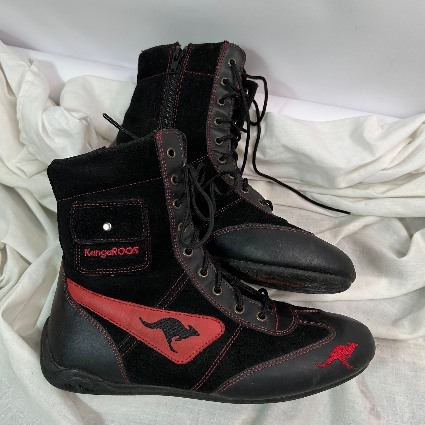 Kangaroos Vintage Boxing Boots