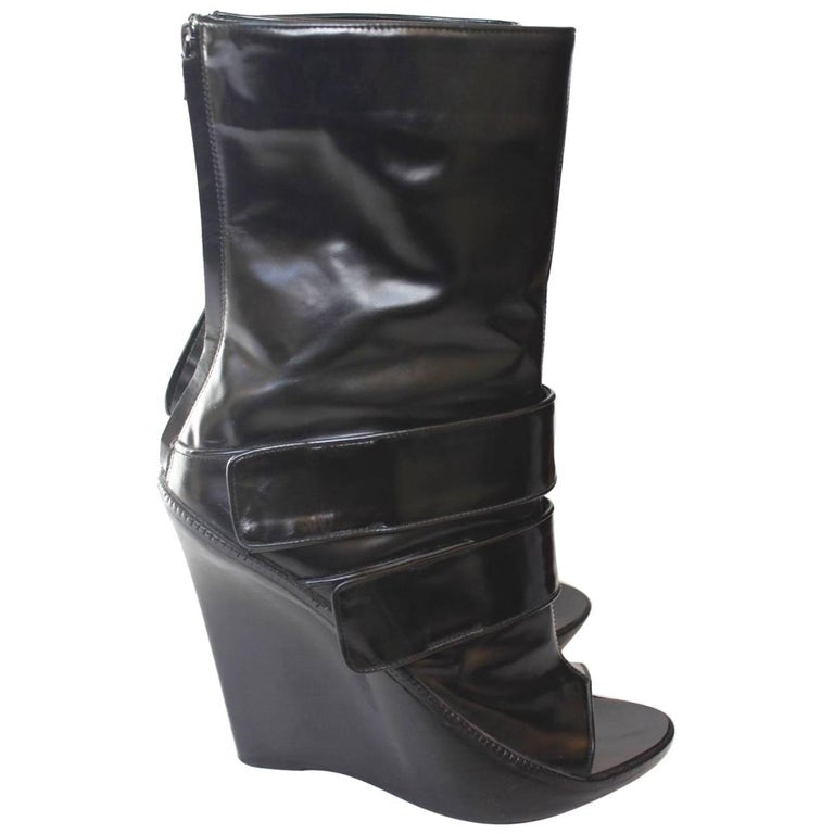 Givenchy 2008 Peep Toe Boots