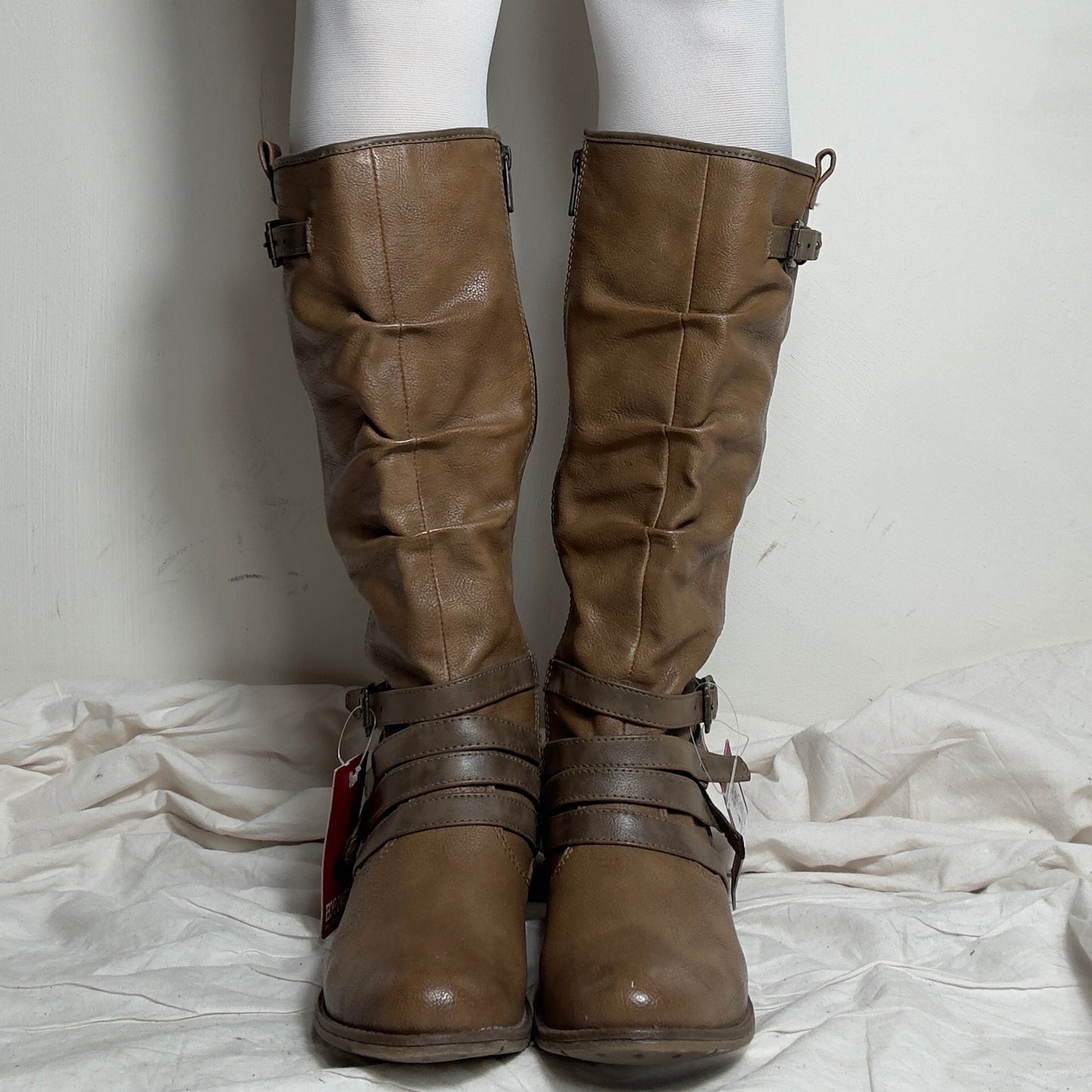 Mustang Deadstock vintage Moto Riding Boots