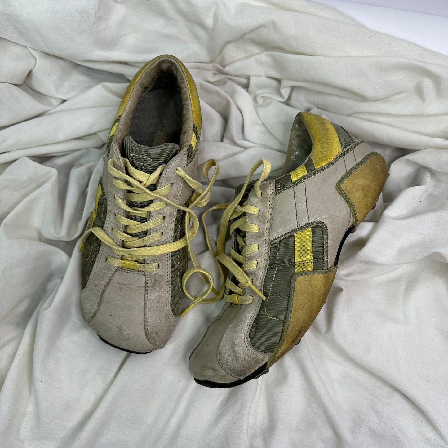 Diesel 90s Vintage Khaki Sneakers 39/40