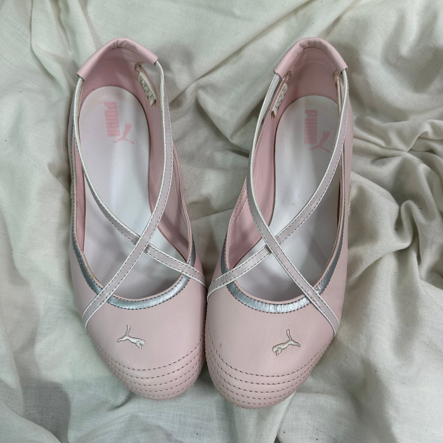 Puma Vintage Pink Ballet Flats