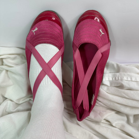 Puma Vintage Pink Ballet Flats