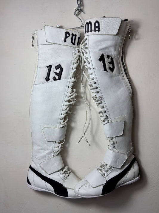 Puma Fenty Runway Thigh High Boxing Boots 36/37