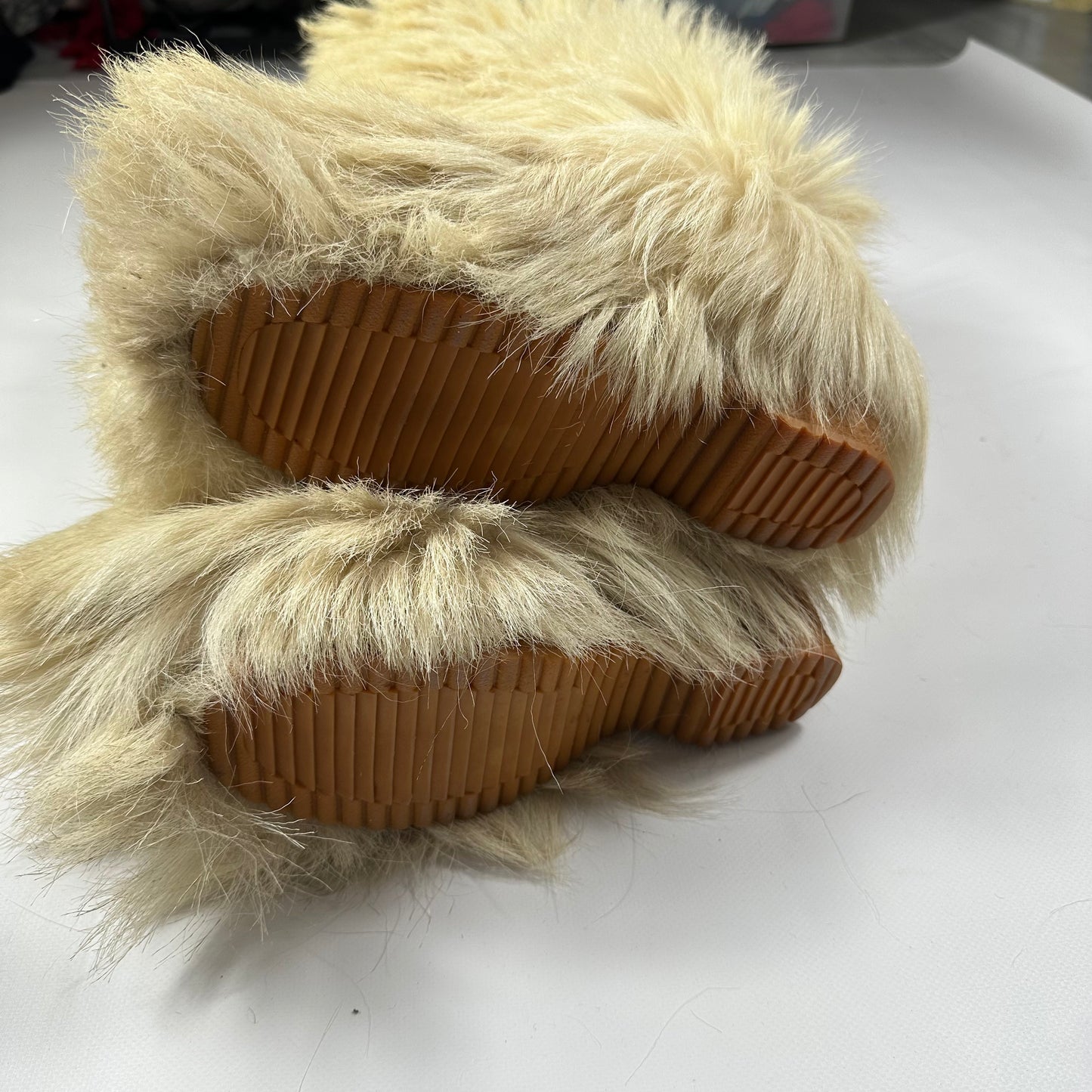 Vintage Italian Fur Snow Boots 36/38