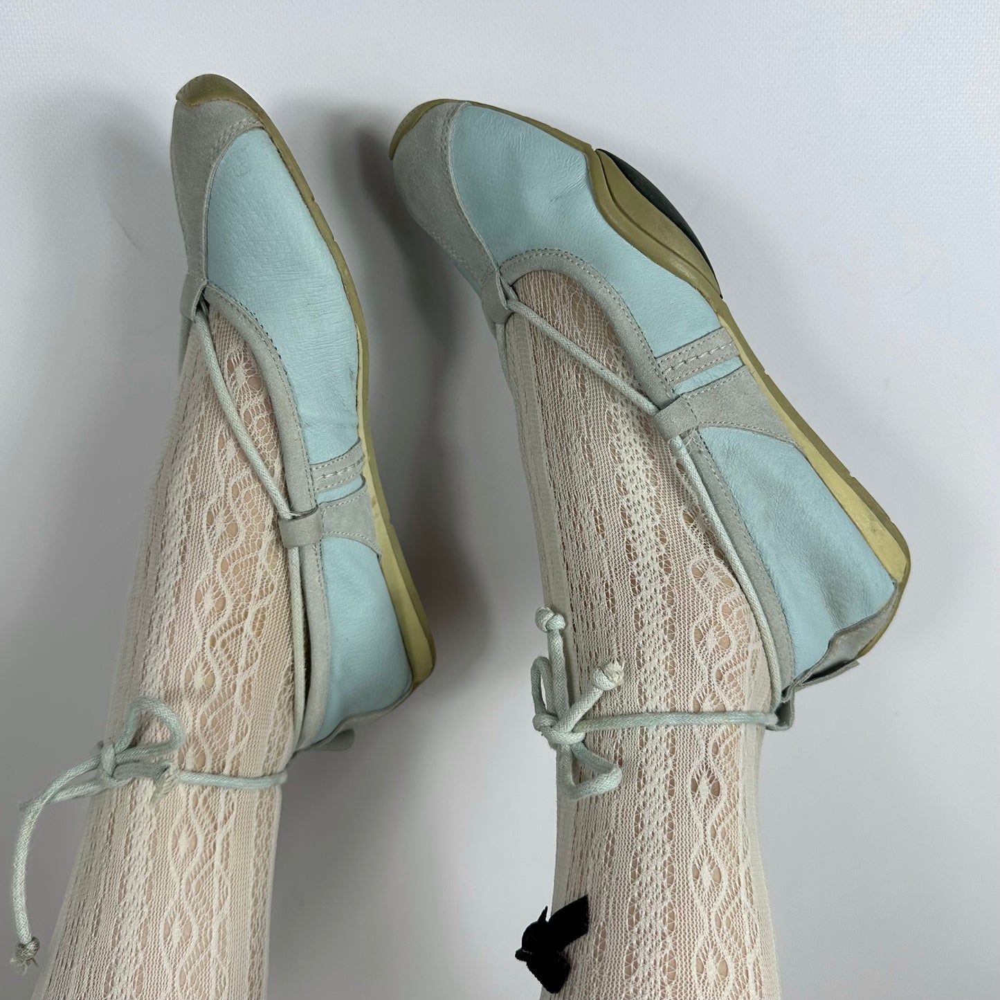 Vintage Leather Ballet Flats 39