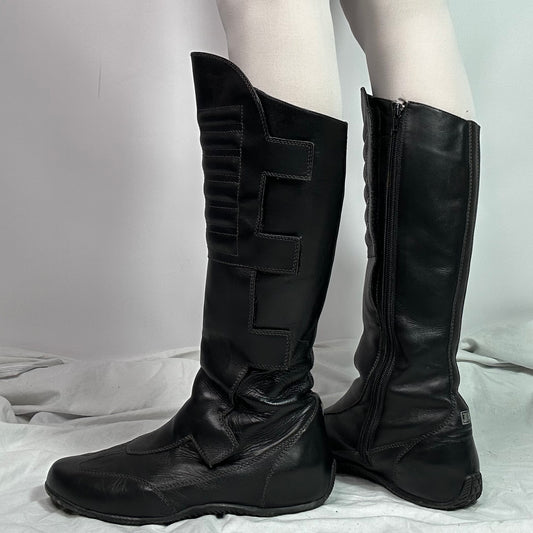 Jette Joop Vintage Moto Biker Boots